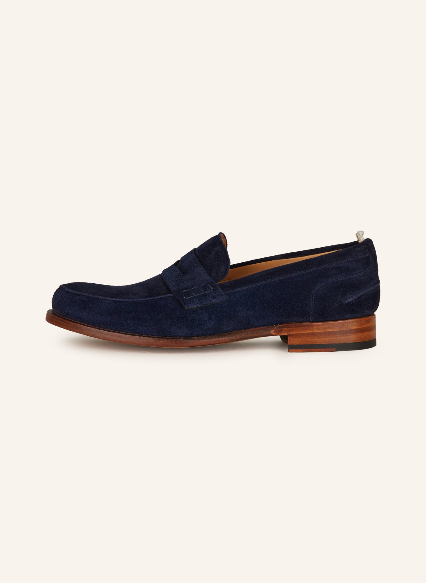 Cordwainer Penny loafers, Color: DARK BLUE (Image 4)