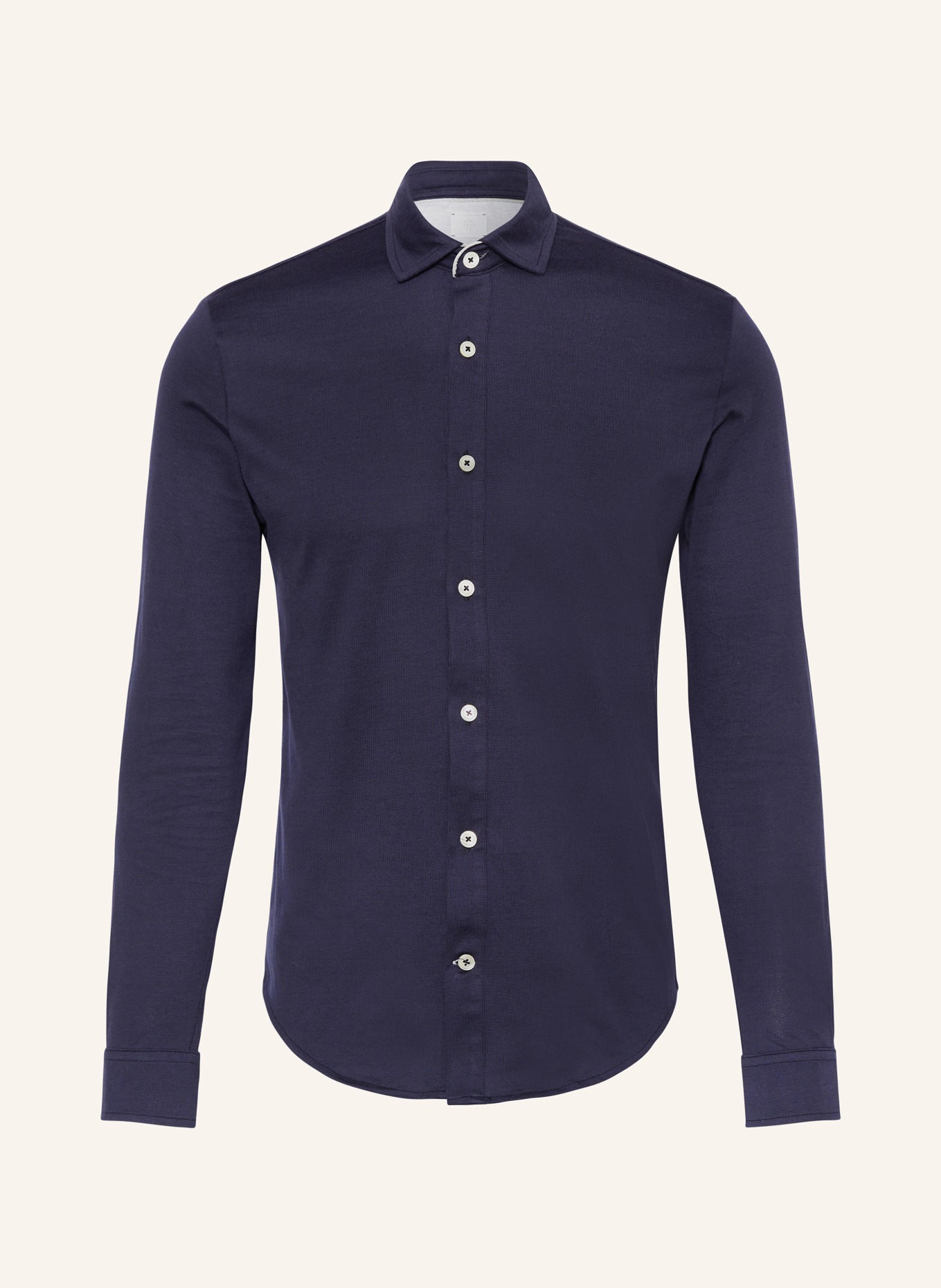 eleventy Jersey shirt slim fit, Color: DARK BLUE (Image 1)