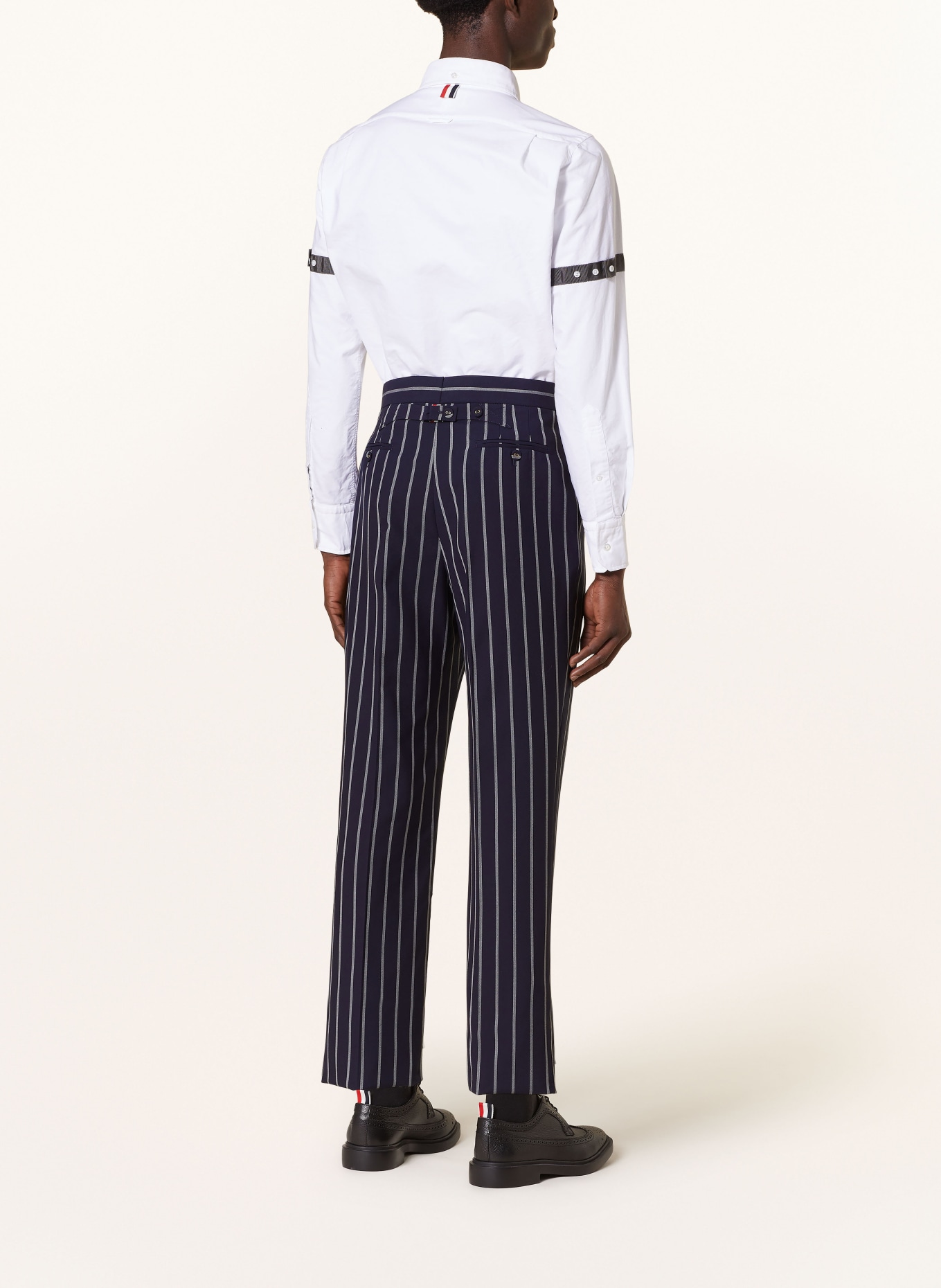 THOM BROWNE. Trousers regular fit, Color: 415 NAVY (Image 3)
