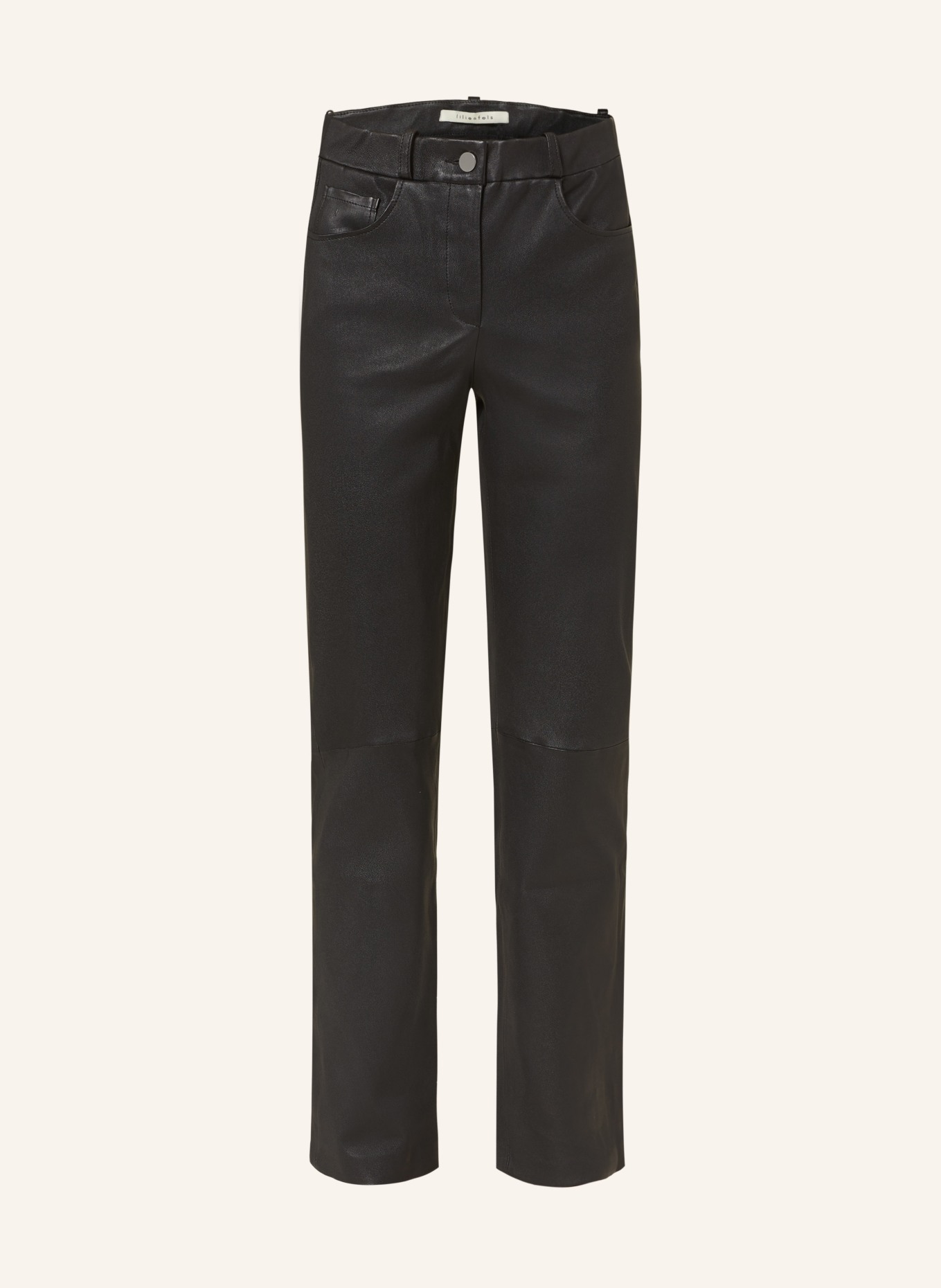 lilienfels Leather trousers, Color: BLACK (Image 1)