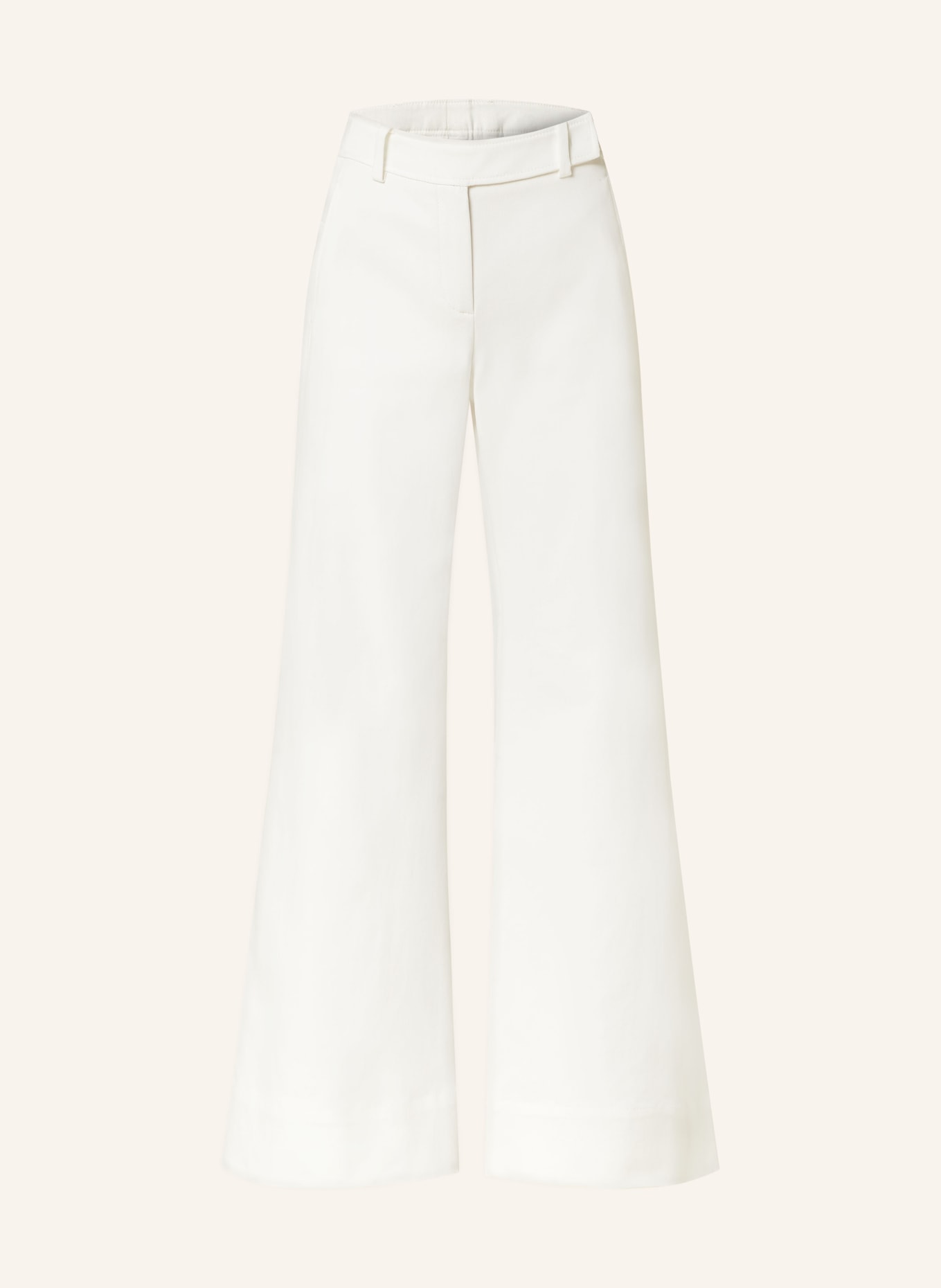windsor. Wide leg trousers, Color: WHITE (Image 1)