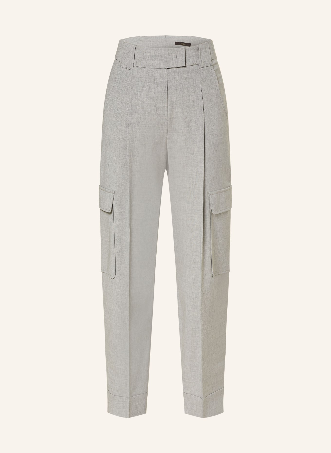 windsor. Cargo pants, Color: GRAY (Image 1)