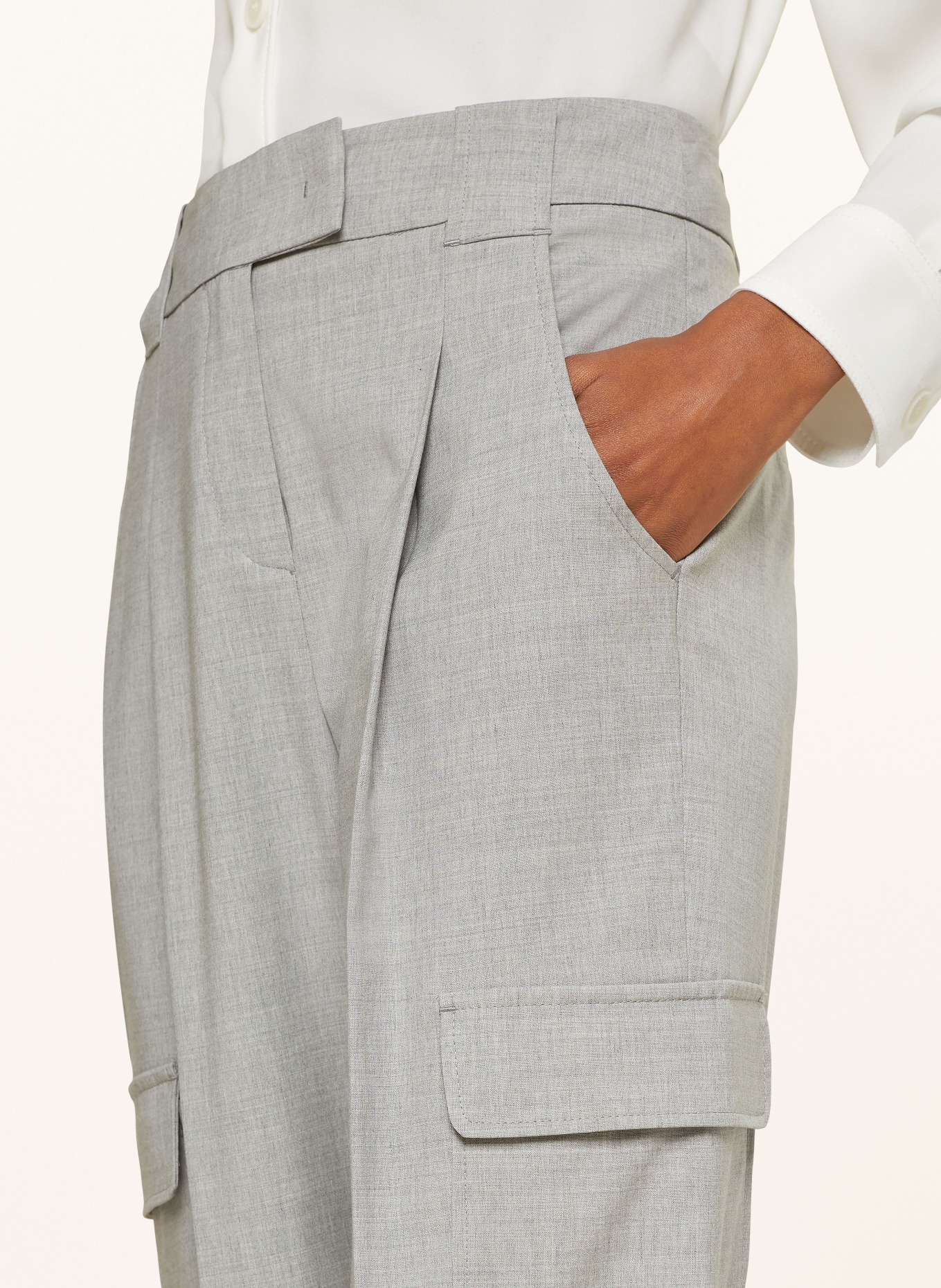 windsor. Cargo pants, Color: GRAY (Image 5)