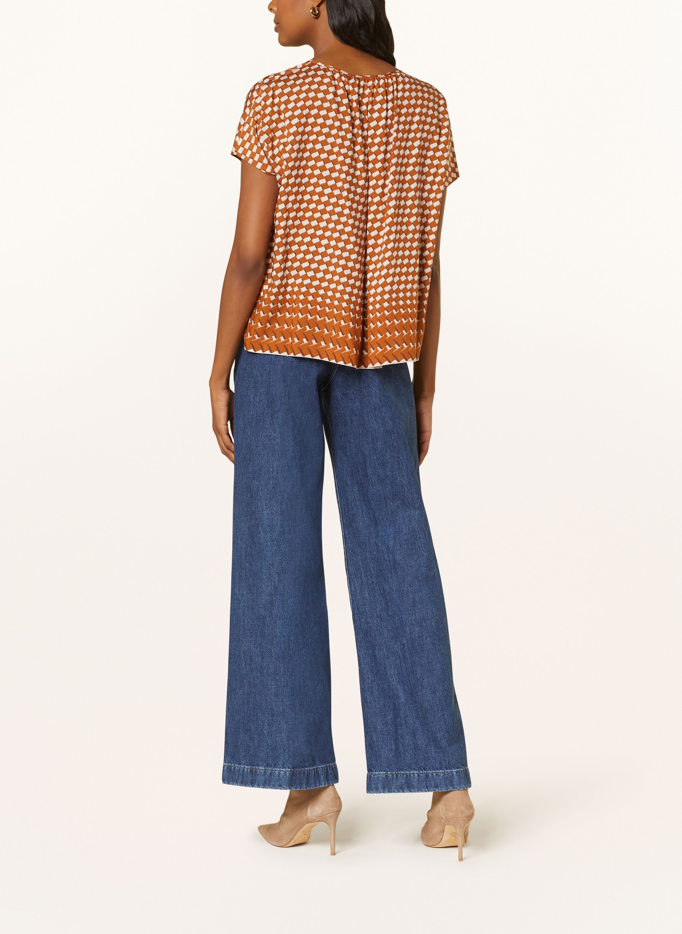 windsor. Shirt blouse, Color: BROWN/ BEIGE (Image 3)