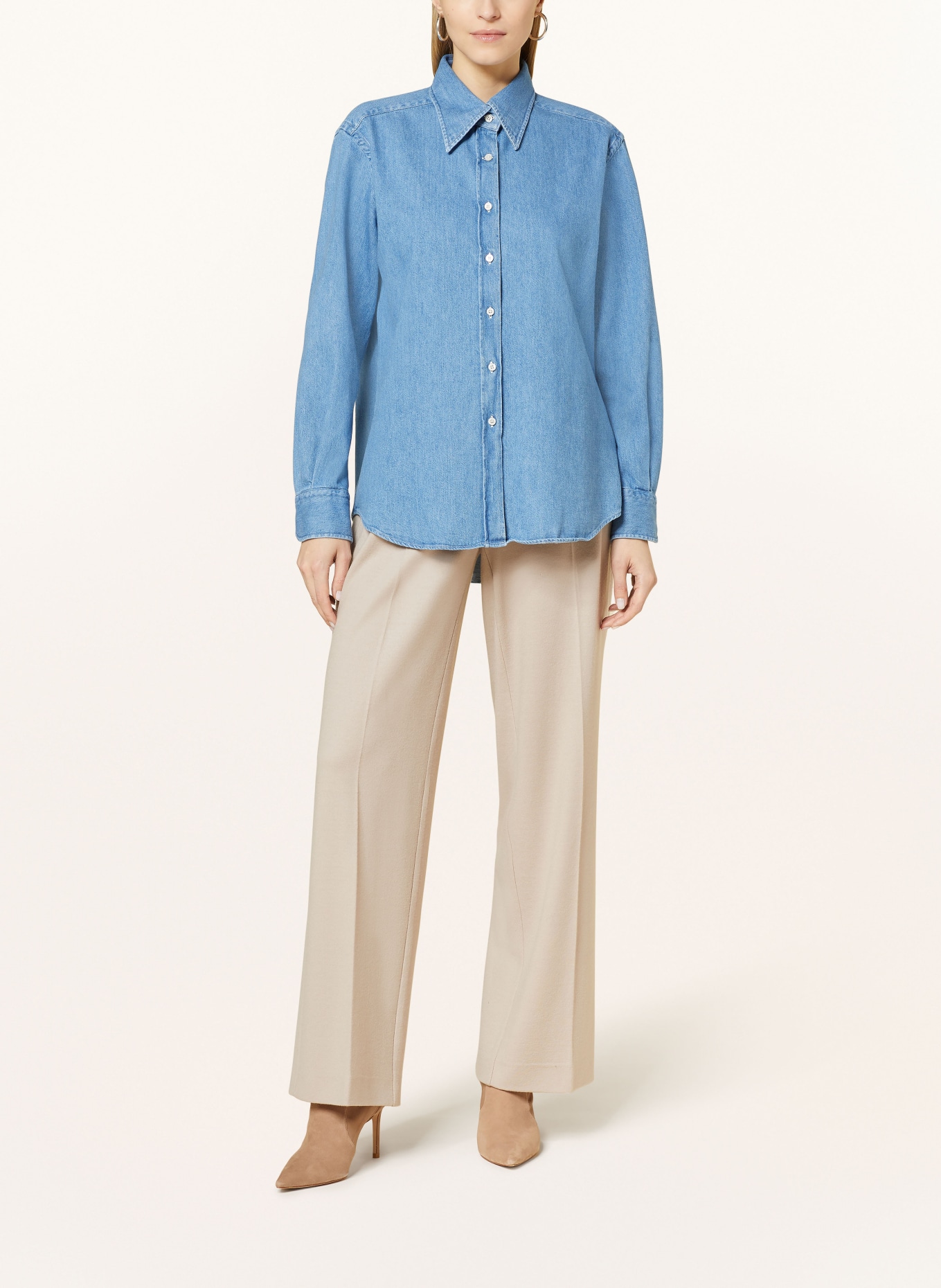windsor. Denim blouse, Color: BLUE (Image 2)