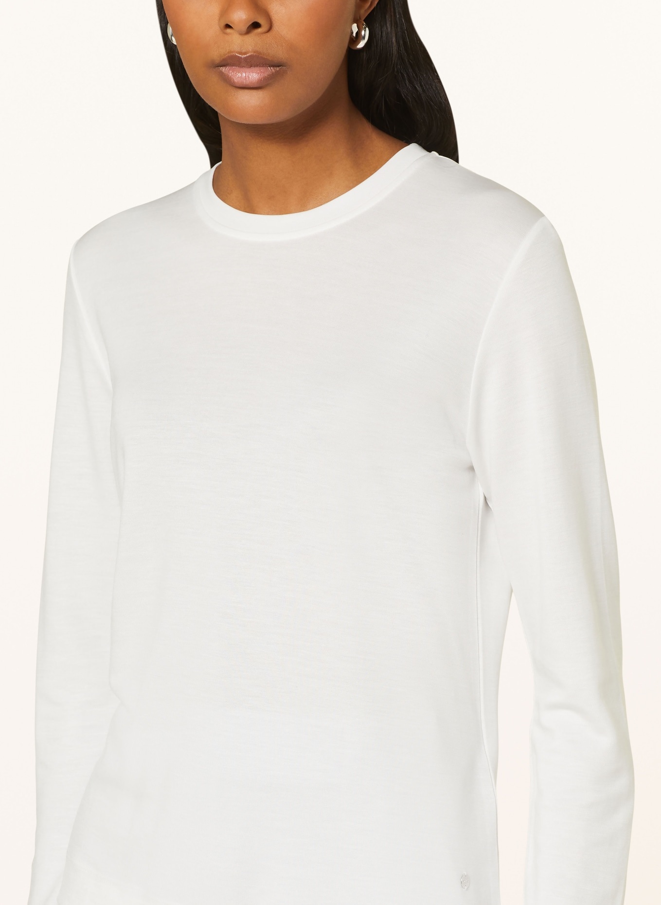 windsor. Long sleeve shirt, Color: WHITE (Image 4)