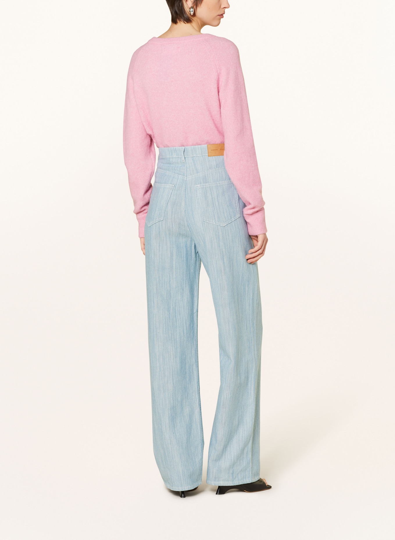 SAMSØE  SAMSØE Straight Balmain jeans SASHEILA: STOREEZ elasticated cotton track pants