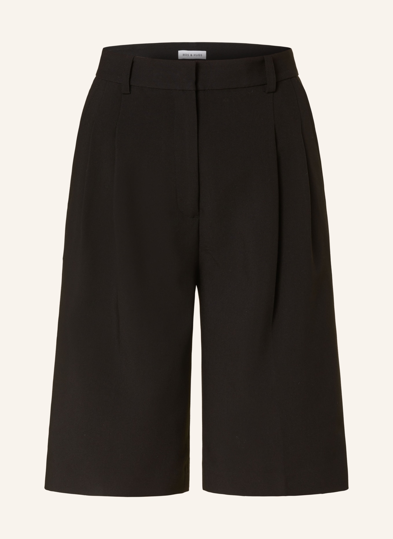 MRS & HUGS Shorts, Color: BLACK (Image 1)