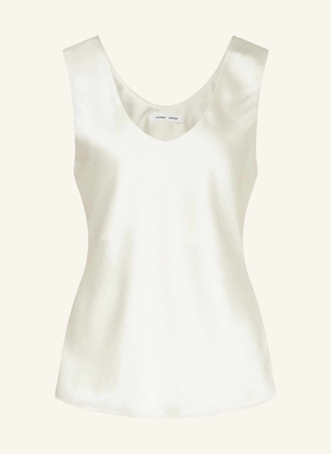 SAMSØE SAMSØE Satintop SASUMMA, Farbe: CREME (Bild 1)