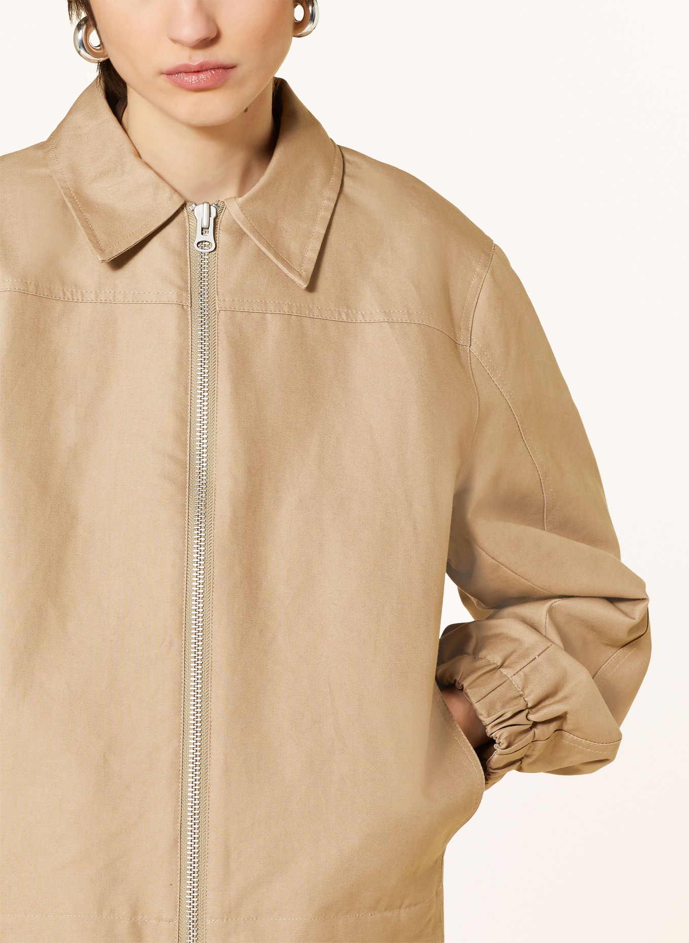 SAMSØE  SAMSØE Bomber jacket SAJOY, Color: OLIVE (Image 4)