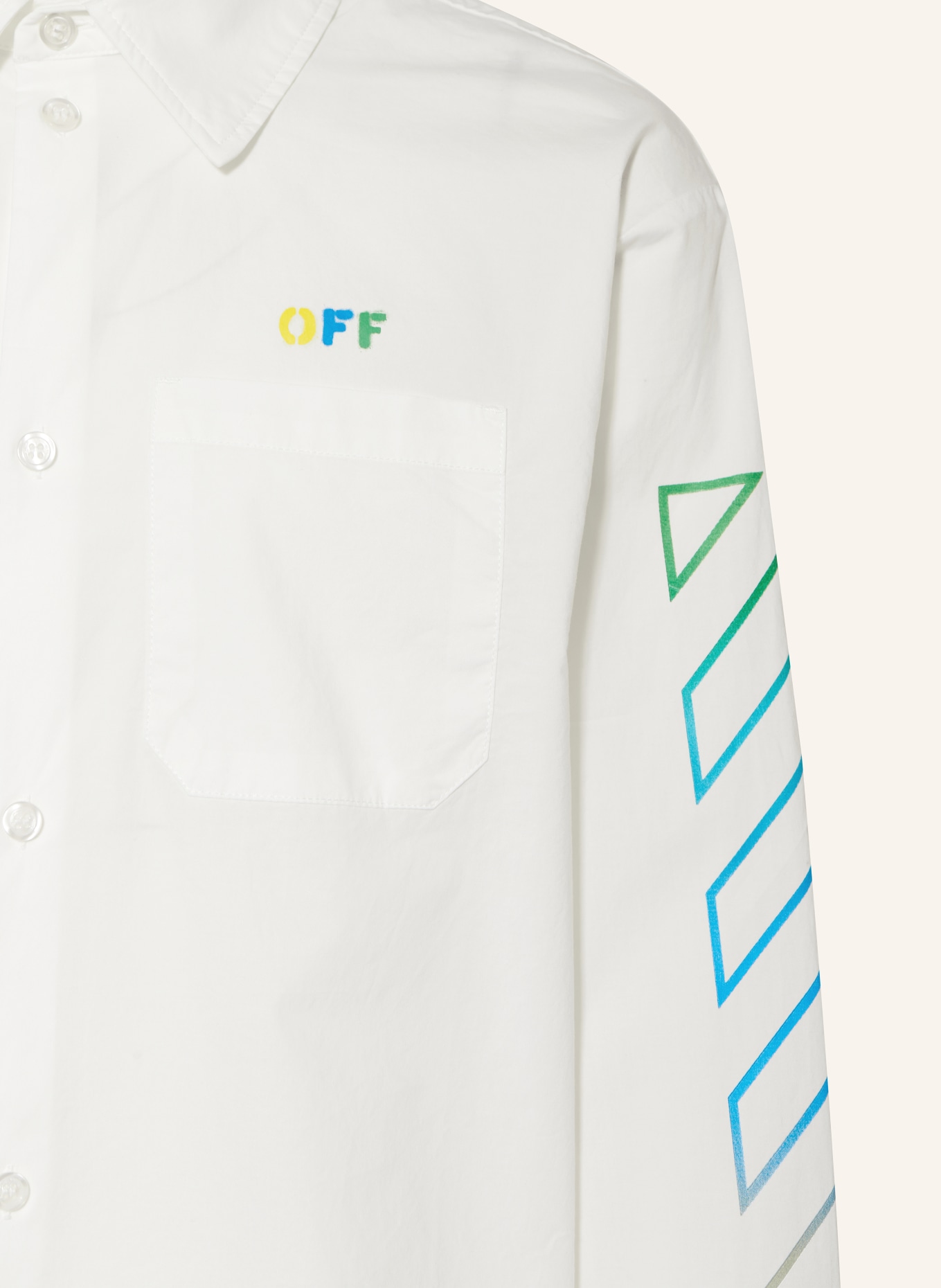 Off-White Hemd, Farbe: WEISS (Bild 3)