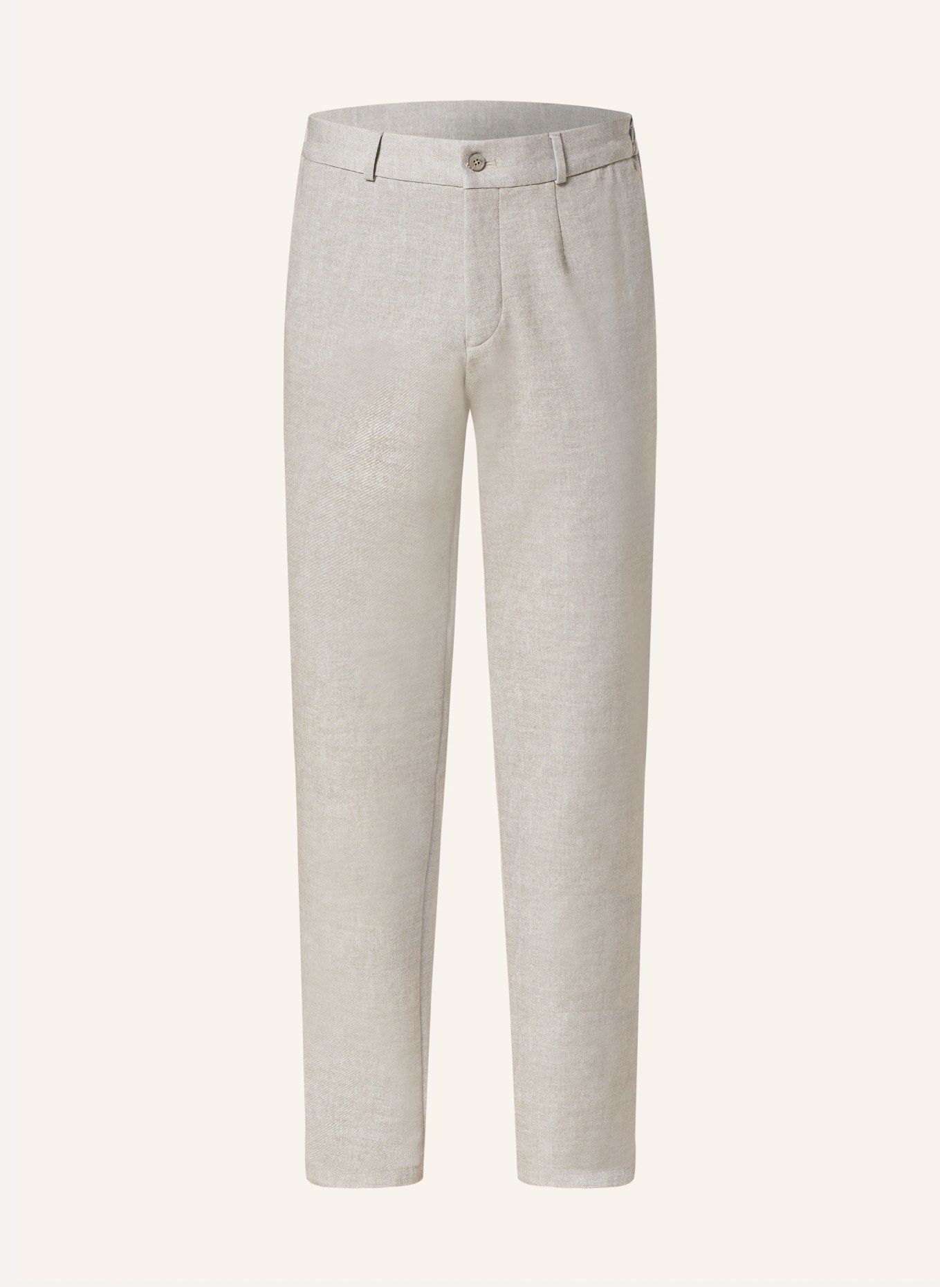 PAUL Suit trousers slim fit in jersey, Color: 220 SAND (Image 1)