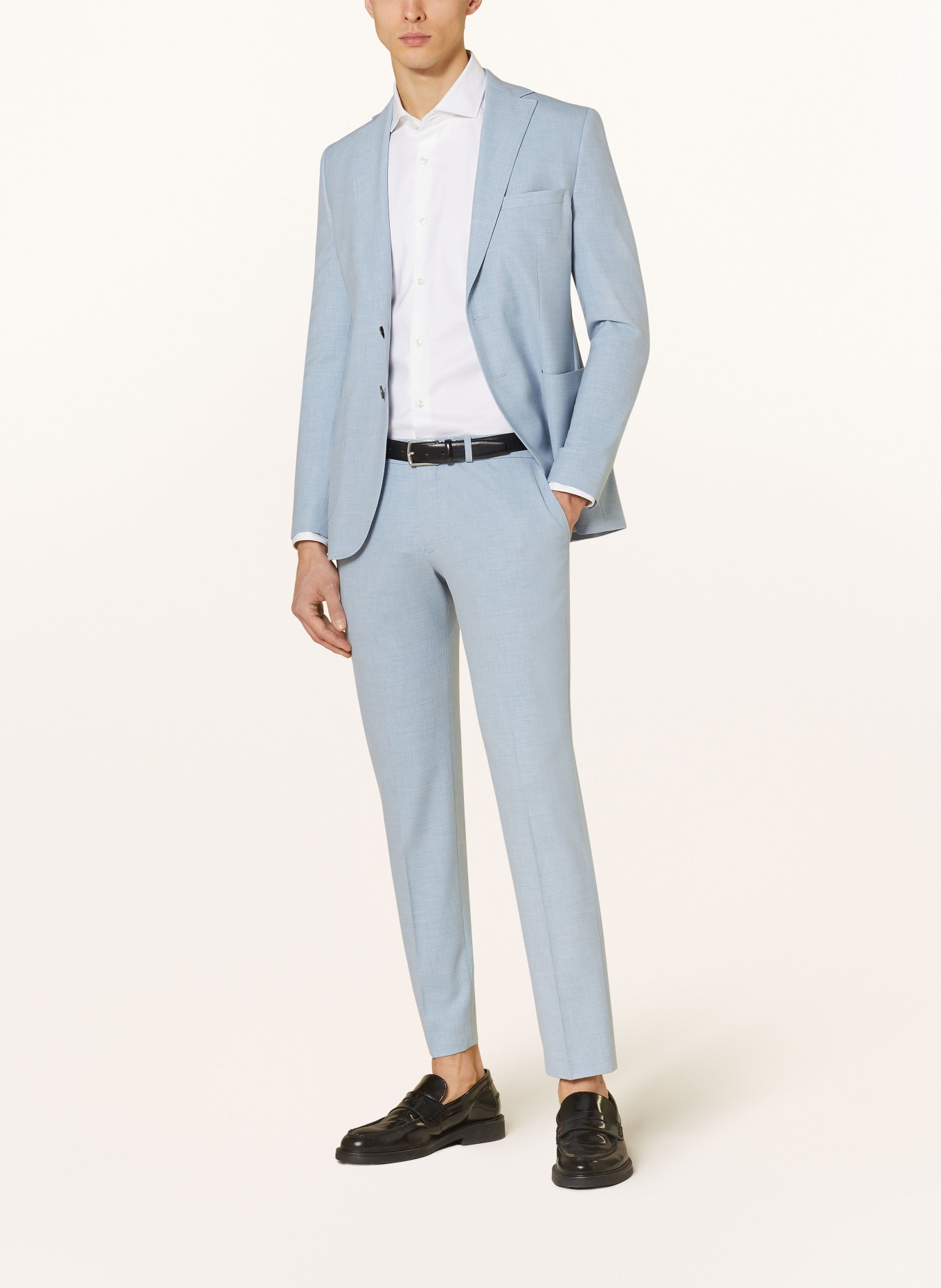 PAUL Anzughose Extra Slim Fit, Farbe: 610 LIGHT BLUE (Bild 2)