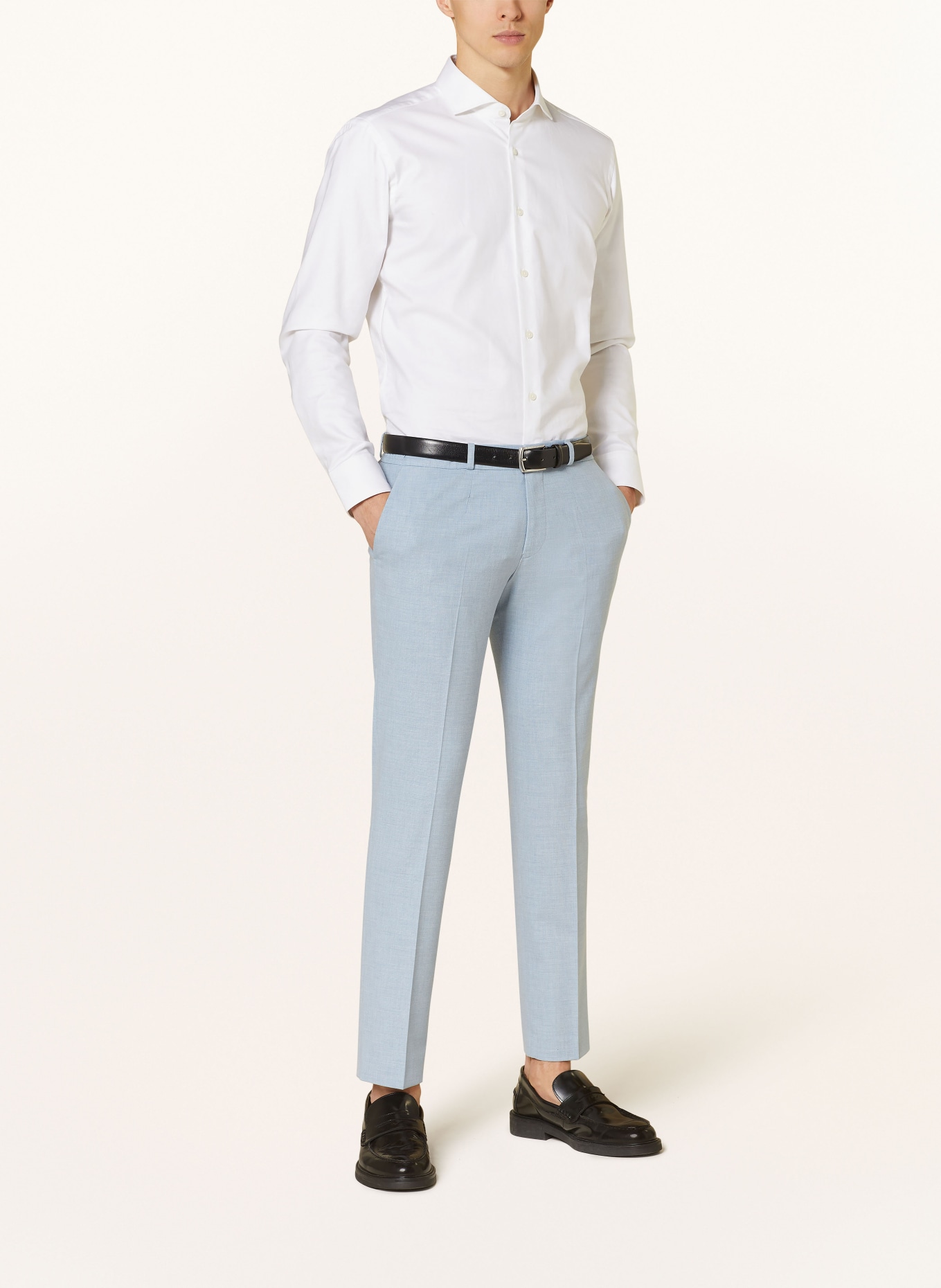 PAUL Anzughose Extra Slim Fit, Farbe: 610 LIGHT BLUE (Bild 3)