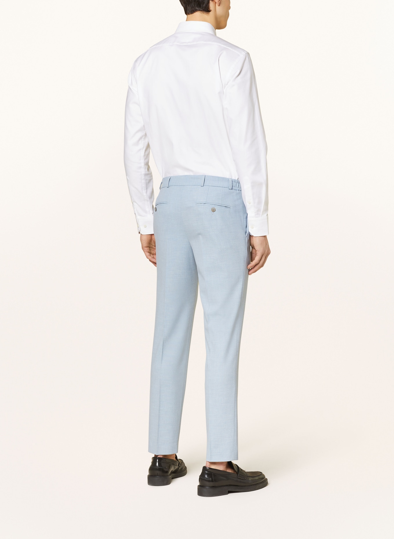 PAUL Anzughose Extra Slim Fit, Farbe: 610 LIGHT BLUE (Bild 4)