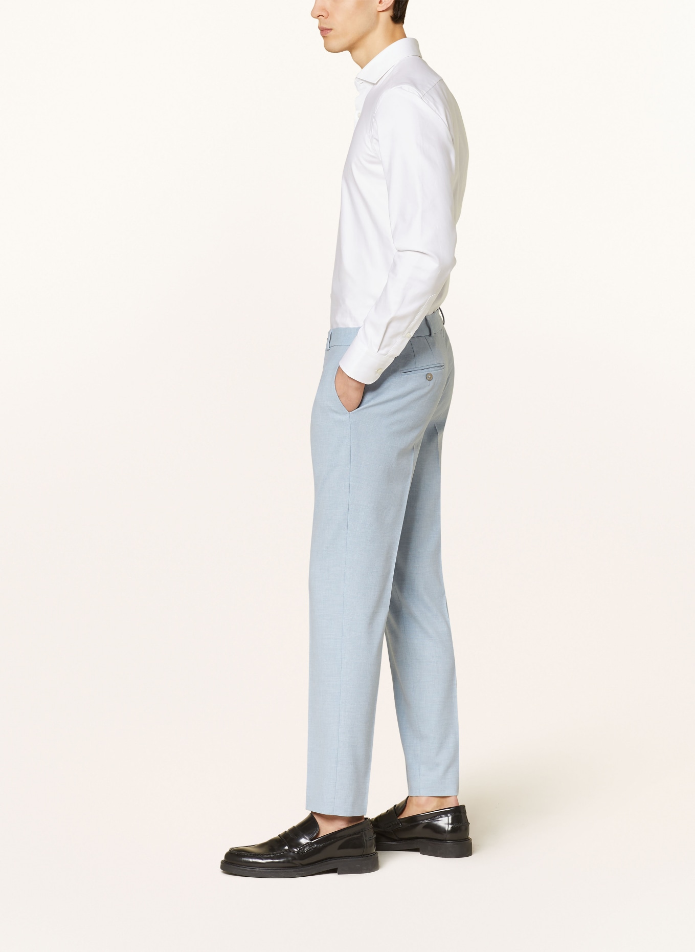 PAUL Anzughose Extra Slim Fit, Farbe: 610 LIGHT BLUE (Bild 5)