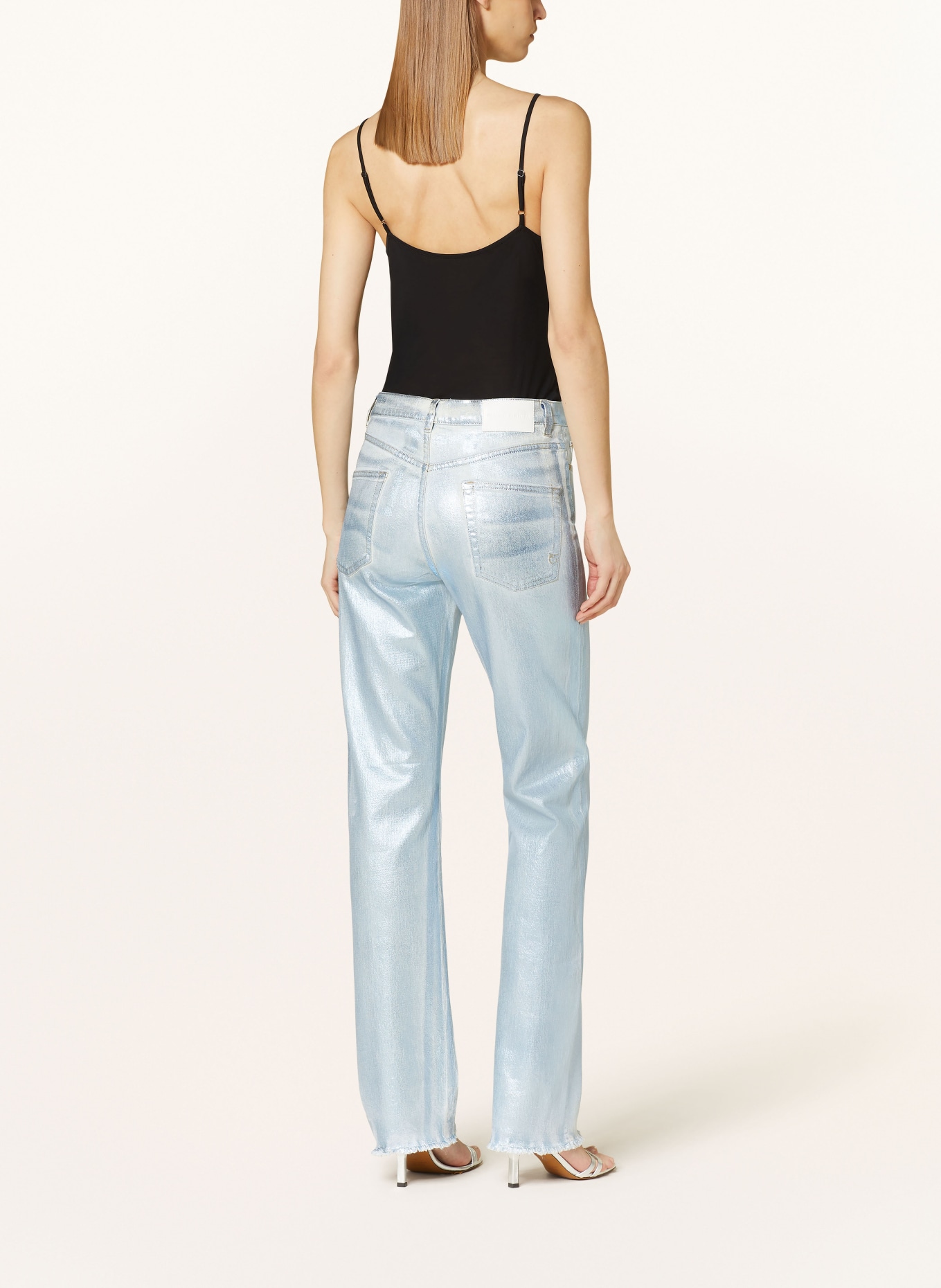 PINKO Straight Jeans ROXANNE, Farbe: F50 LIGHT CAPTAIN BLUE (Bild 3)