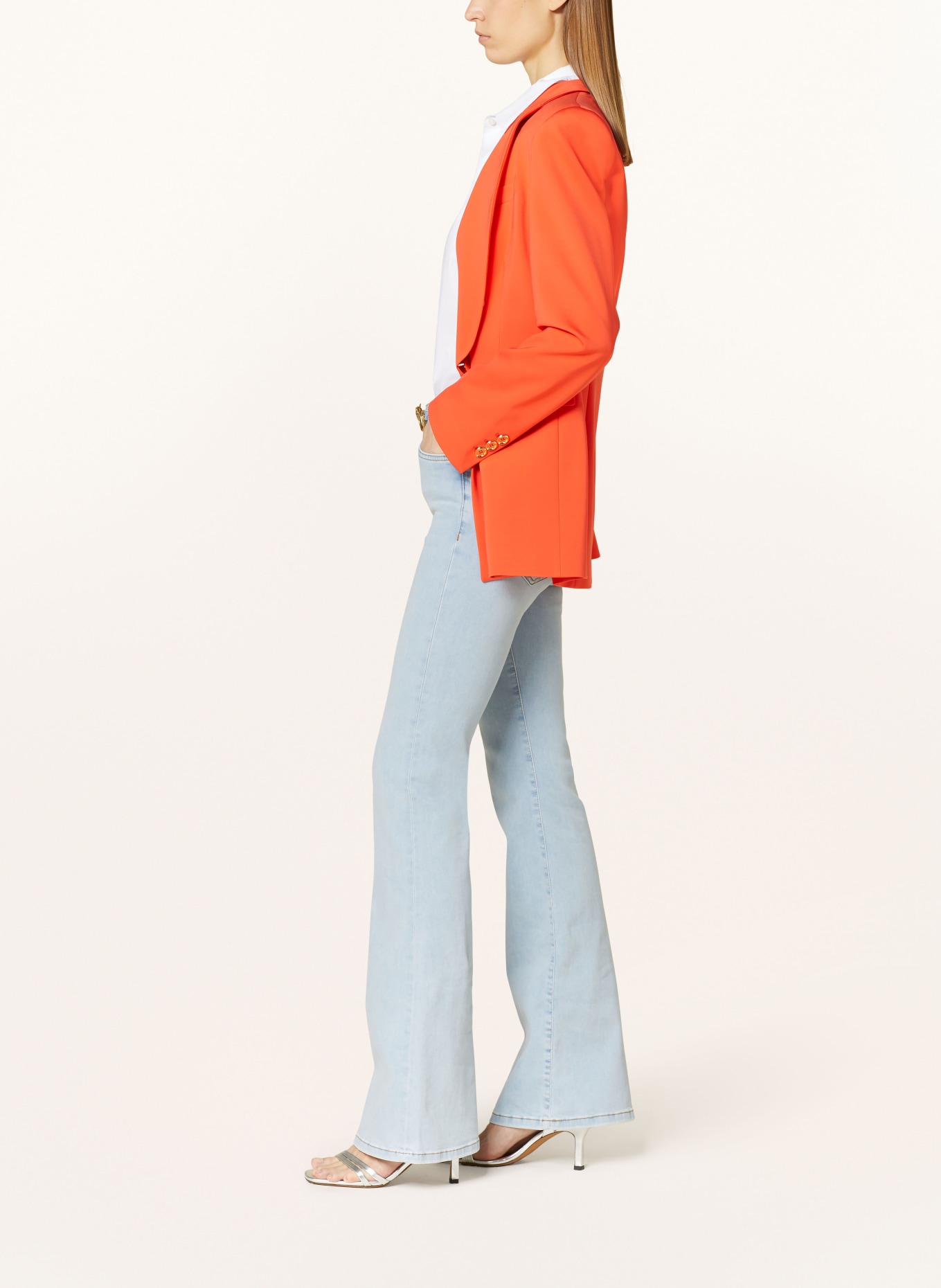 PINKO Flared jeans FLORA, Color: PJN LAVAGGIO BLEACH CHIARO (Image 4)