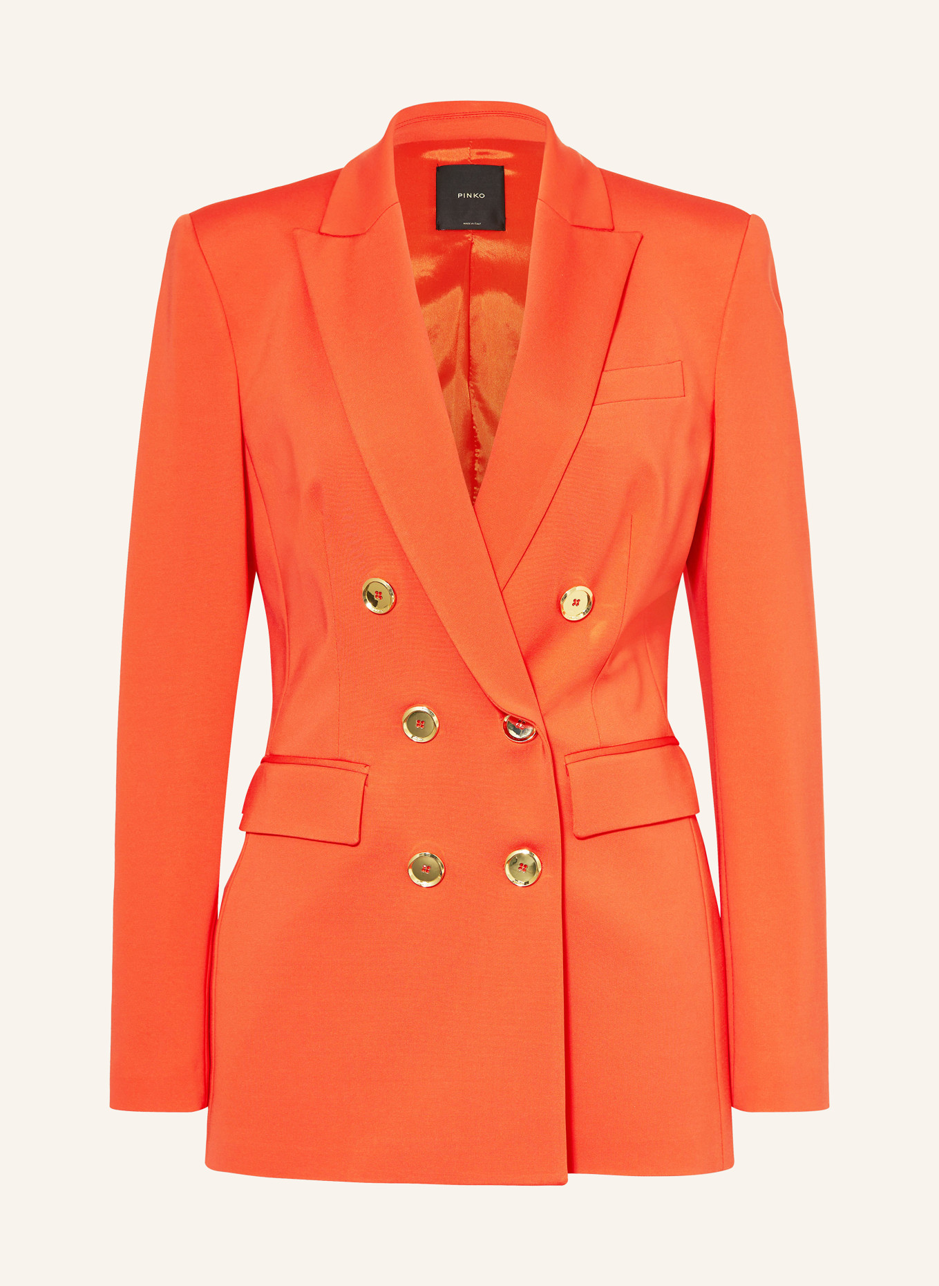 PINKO Jersey blazer, Color: NEON ORANGE (Image 1)