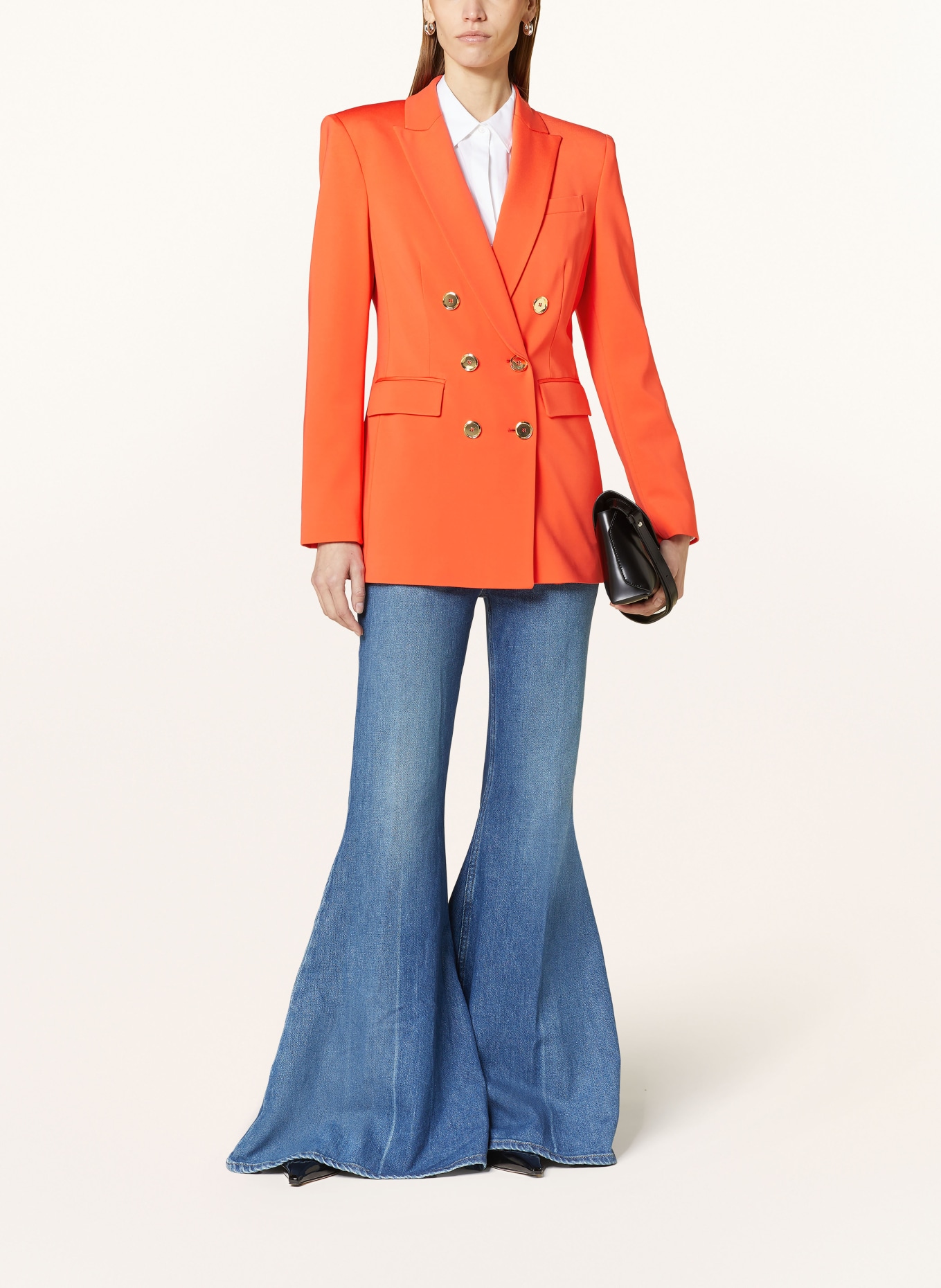 PINKO Jersey blazer, Color: NEON ORANGE (Image 2)
