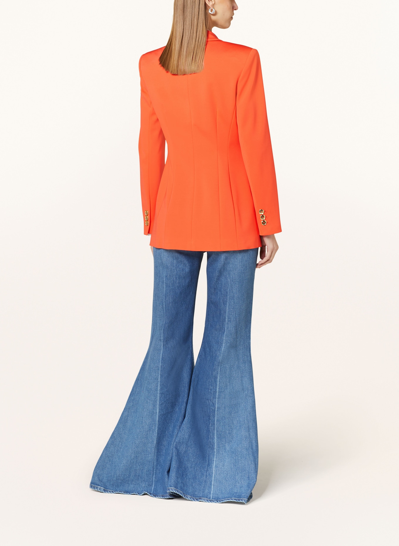 PINKO Jersey blazer, Color: NEON ORANGE (Image 3)