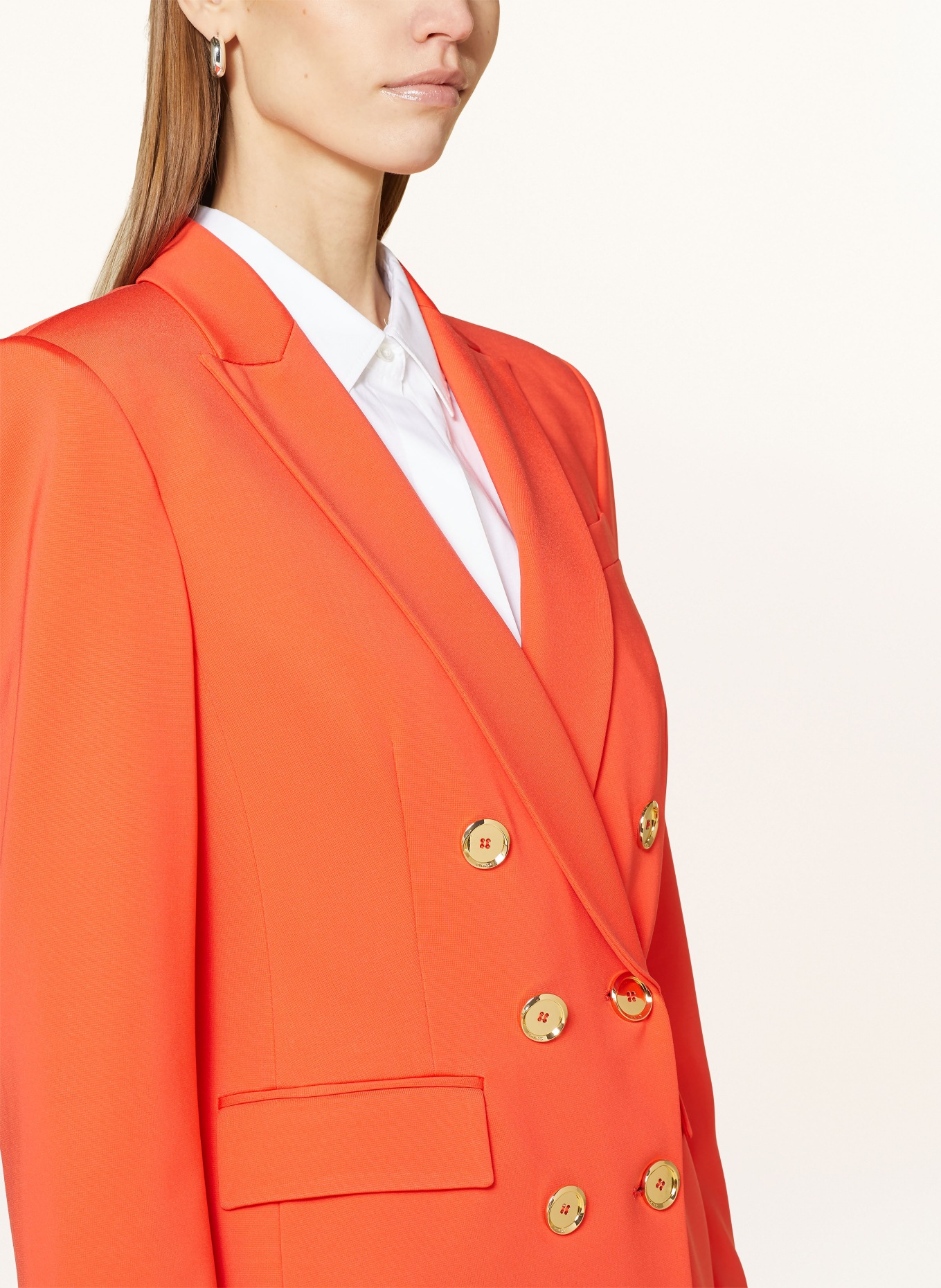 PINKO Jersey blazer, Color: NEON ORANGE (Image 4)
