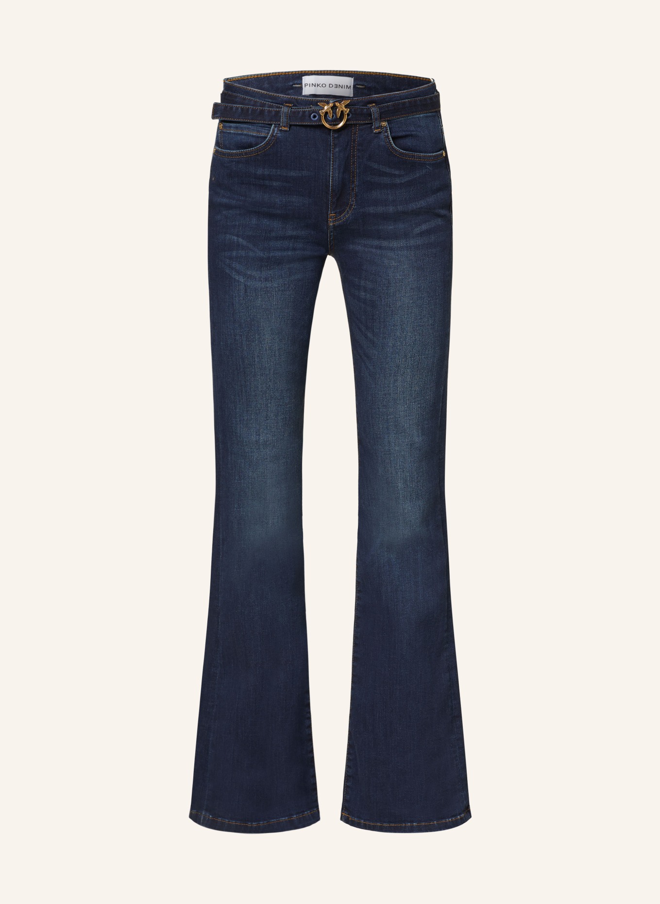 PINKO Flared Jeans FLORA, Farbe: PJB DARK WASH (Bild 1)