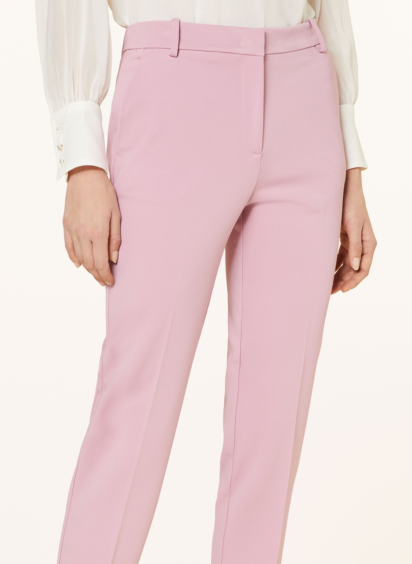 PINKO 7/8 trousers BELLO, Color: PINK (Image 5)