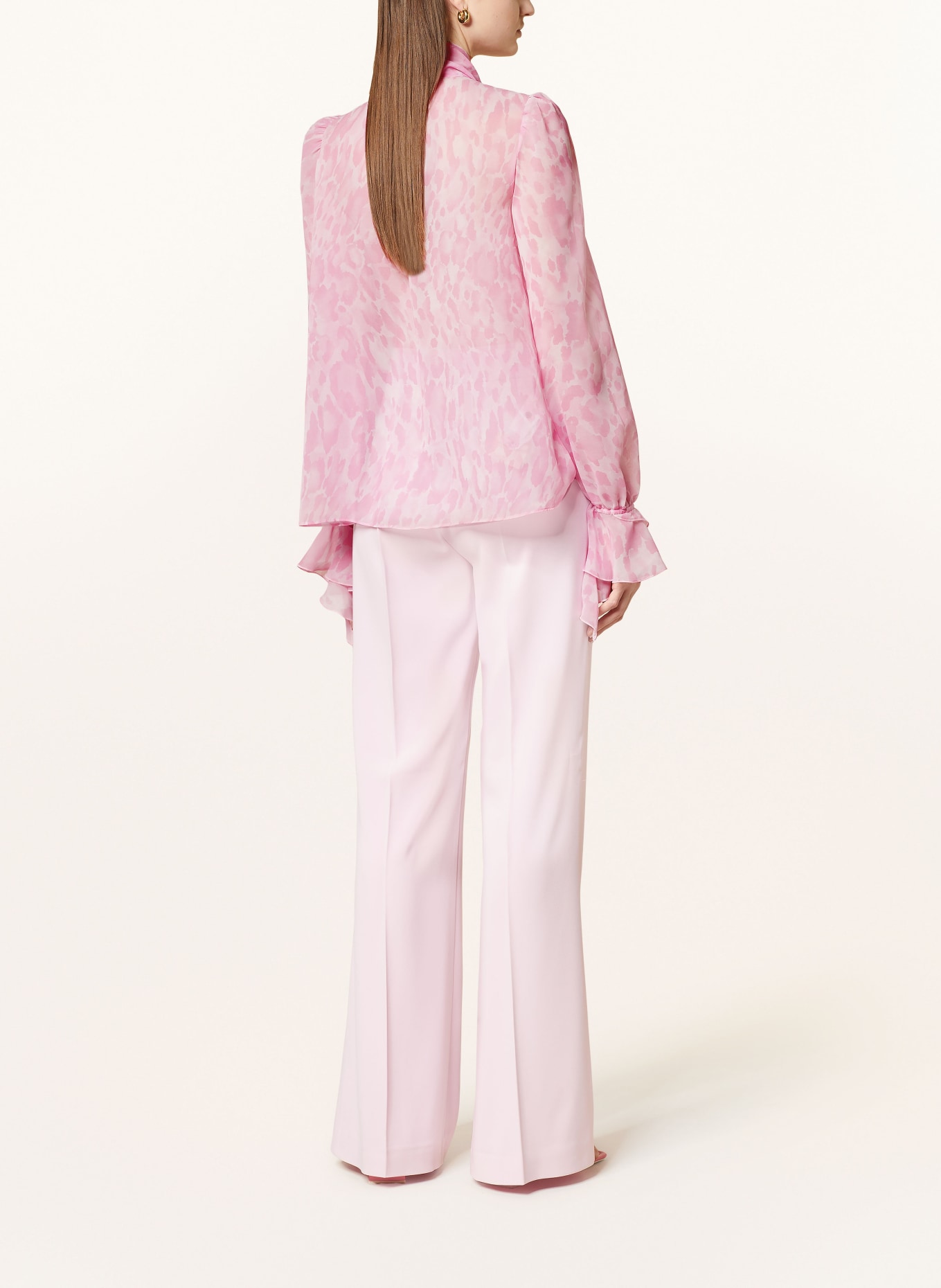 PINKO Bow-tie blouse SCOZIA, Color: PINK/ LIGHT PINK (Image 3)