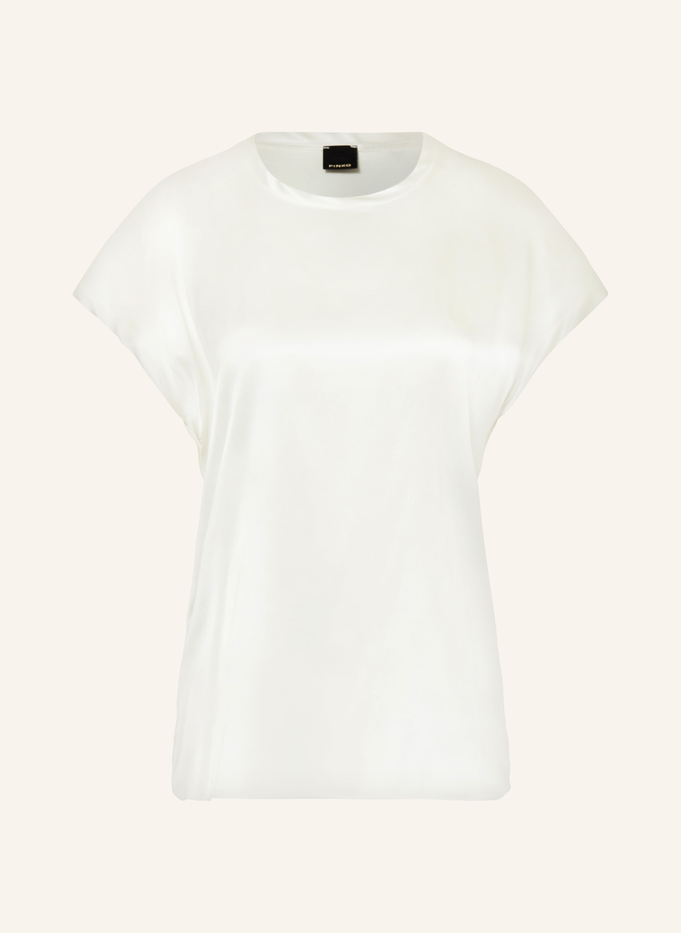 PINKO Shirt blouse FARIDA in satin, Color: WHITE (Image 1)