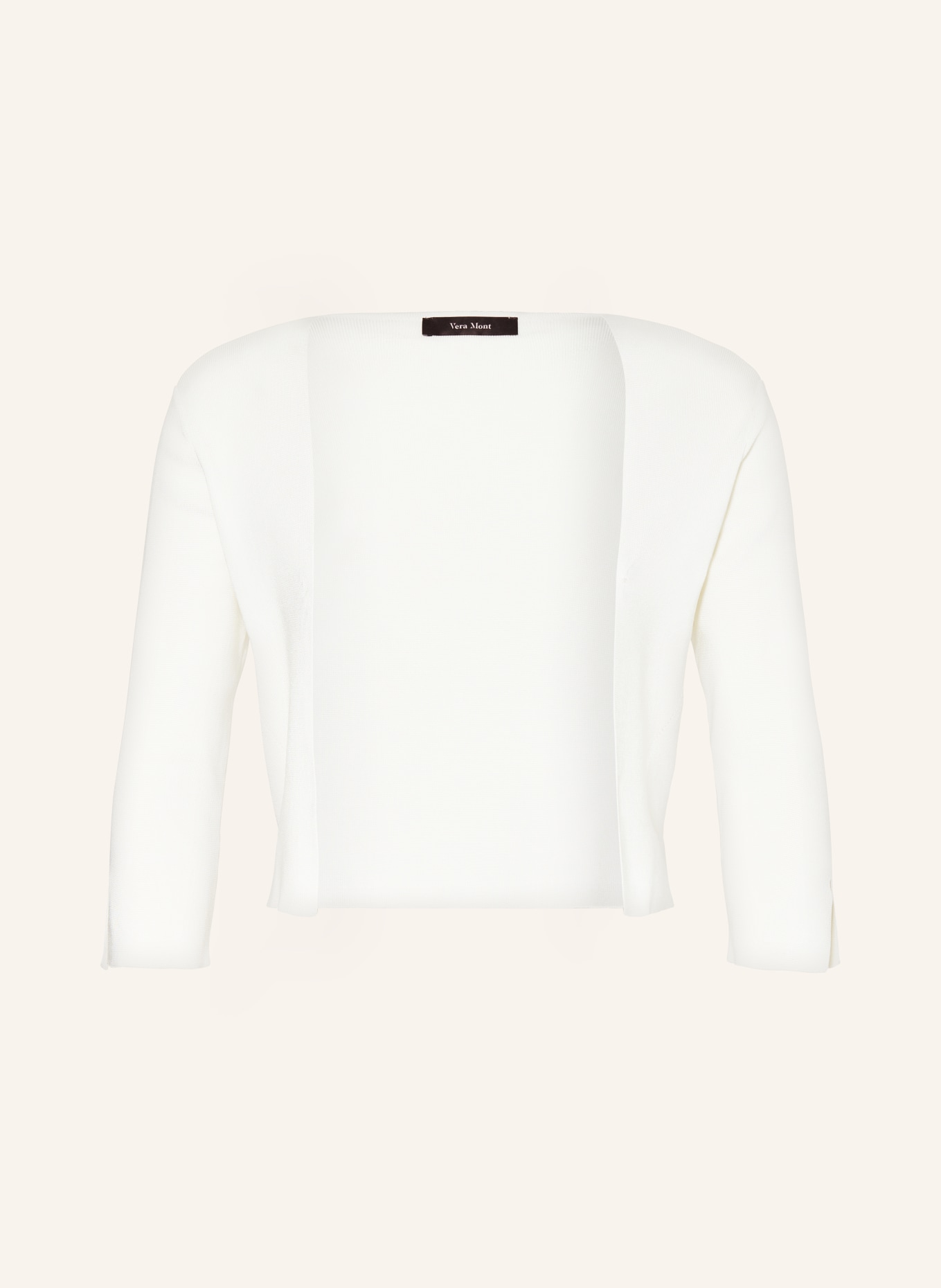 Vera Mont Bolero with 3/4 sleeves, Color: WHITE (Image 1)