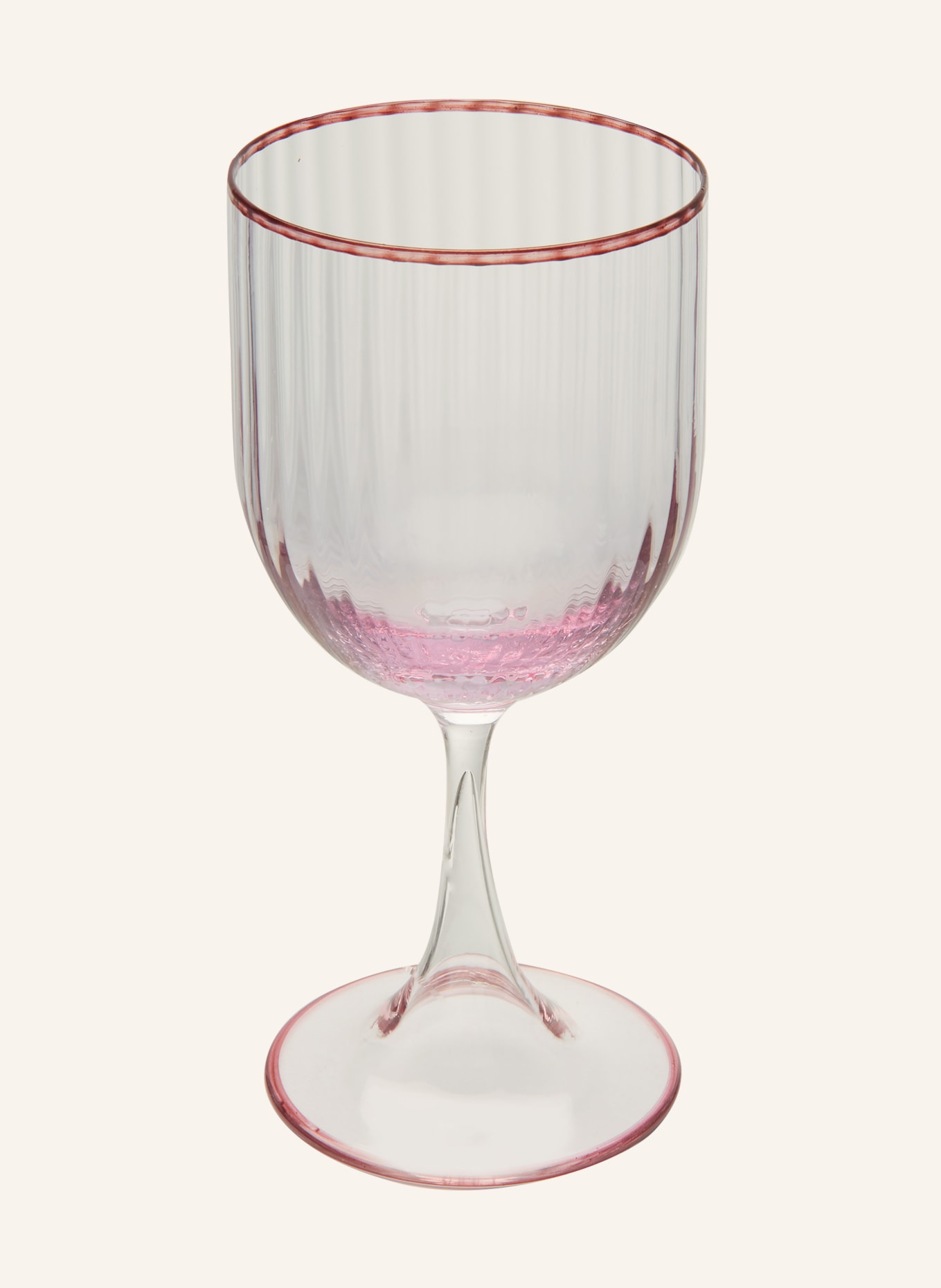 AQUAZZURA CASA Set of 2 wine glasses, Color: ROSE (Image 2)