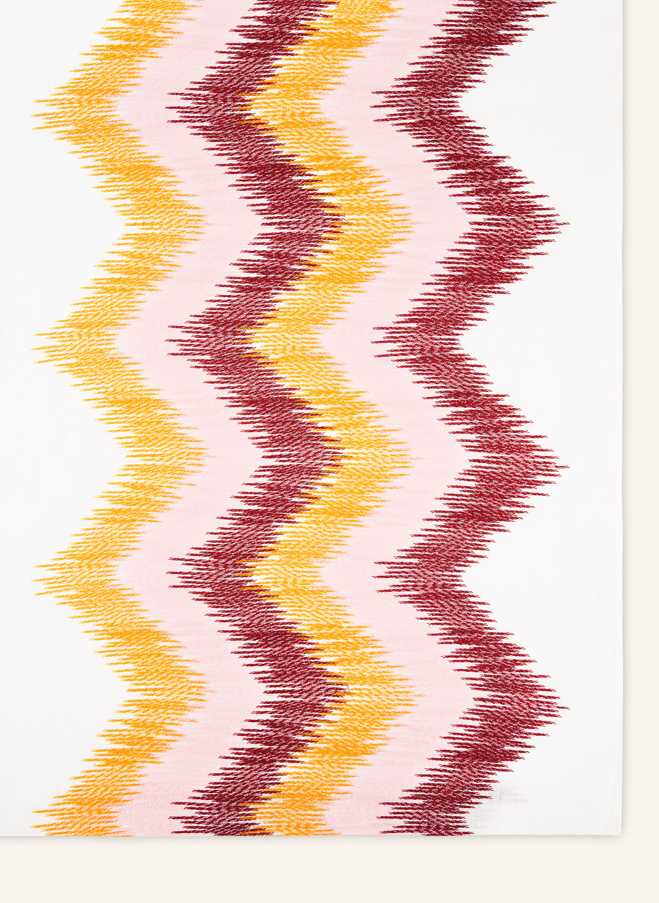AQUAZZURA CASA Table cloth GOA, Color: WHITE/ RED/ YELLOW (Image 2)