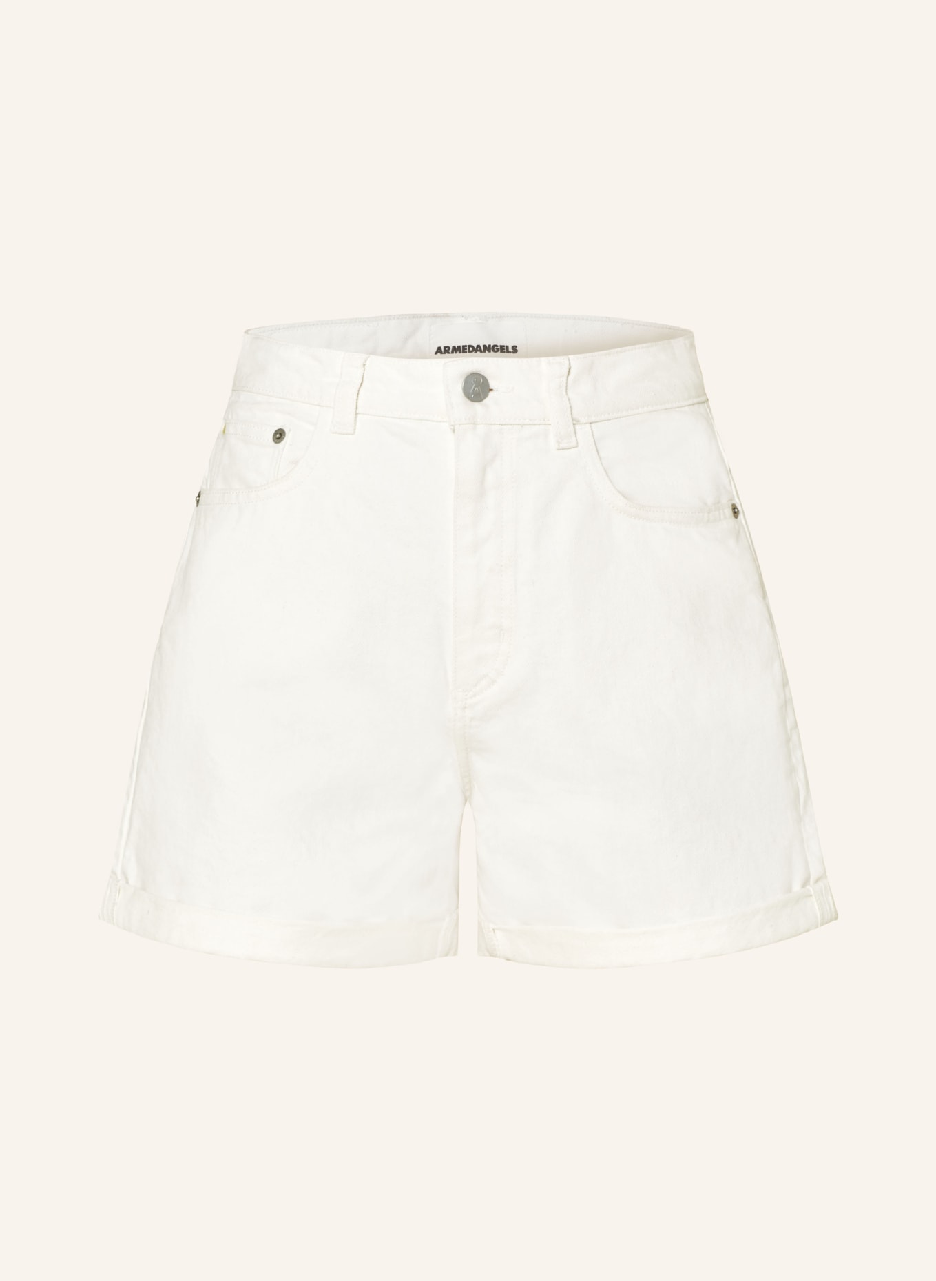 ARMEDANGELS Denim shorts SHEAARI, Color: 188 WHITE (Image 1)