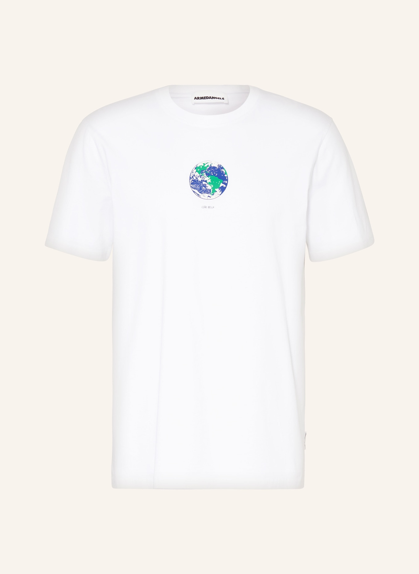 ARMEDANGELS T-shirt AADONI BELLAA, Color: WHITE (Image 1)