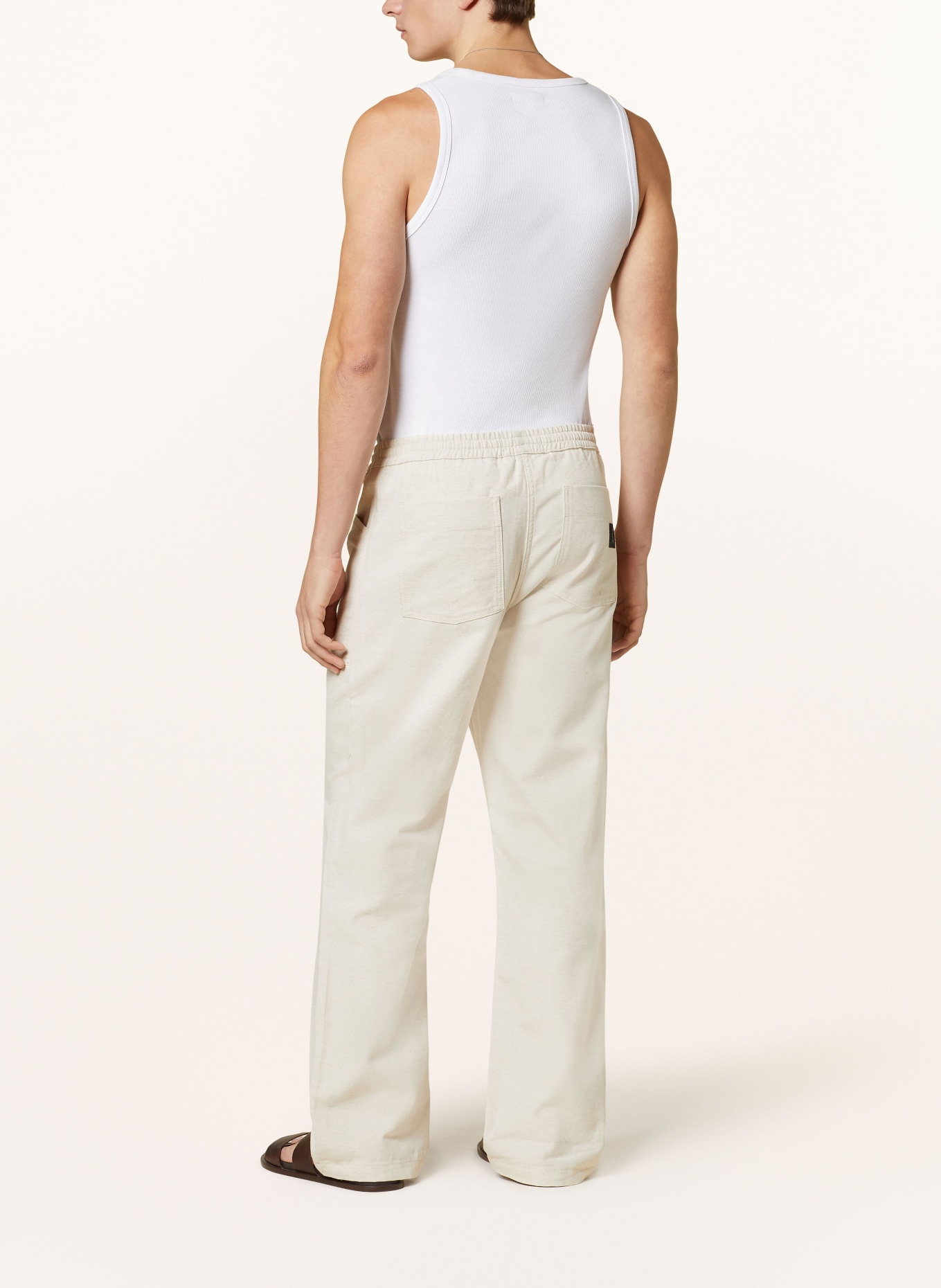ARMEDANGELS Spodnie garniturowe FAABIEN straight fit, Kolor: KREMOWY (Obrazek 3)