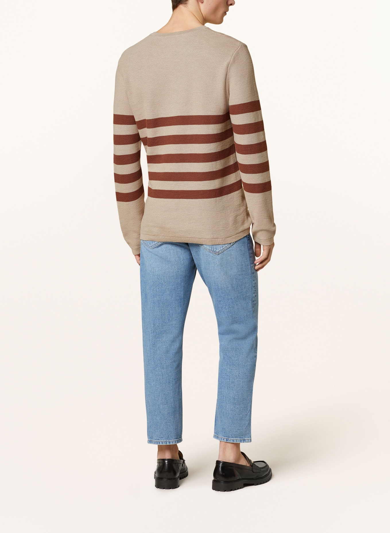 ARMEDANGELS Sweater TOLAA, Color: LIGHT BROWN/ BROWN (Image 3)