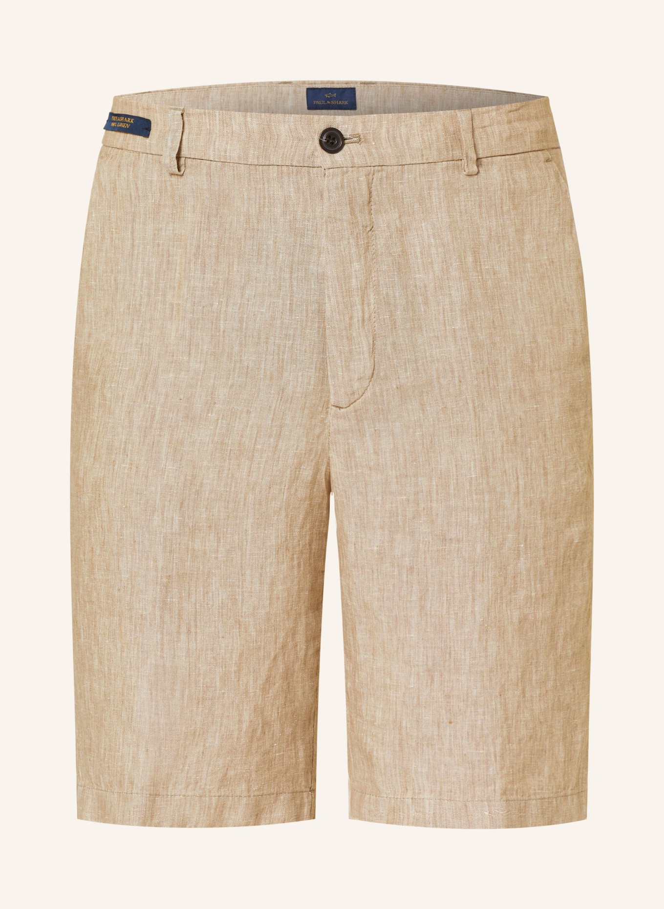 PAUL & SHARK Linen shorts, Color: BEIGE (Image 1)