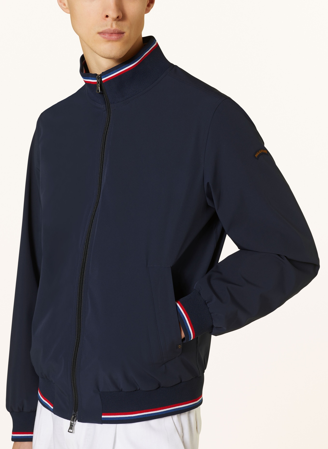 PAUL & SHARK Bomber jacket TYPHOON, Color: DARK BLUE (Image 4)
