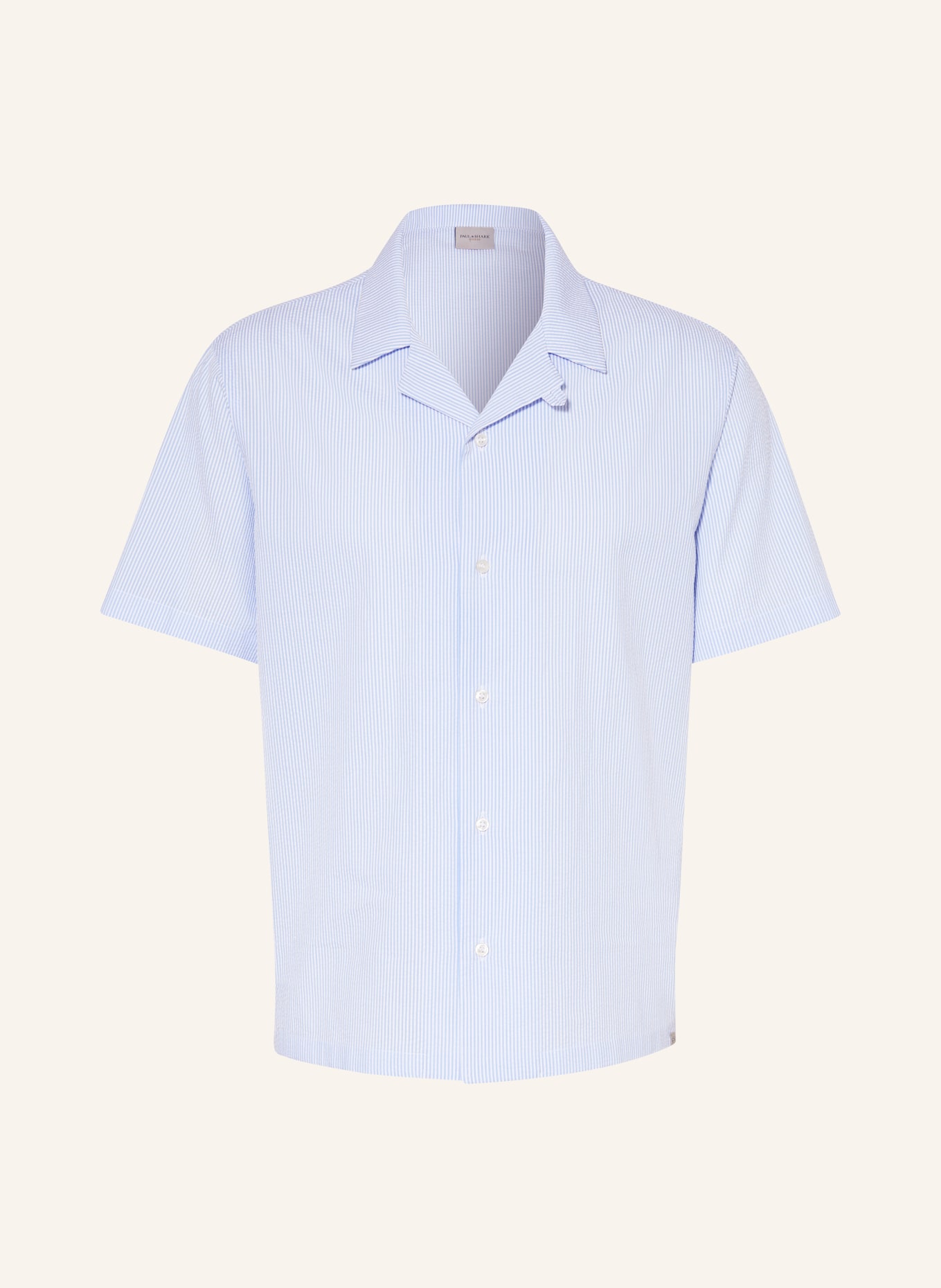 PAUL & SHARK Resorthemd Comfort Fit, Farbe: WEISS/ HELLBLAU (Bild 1)