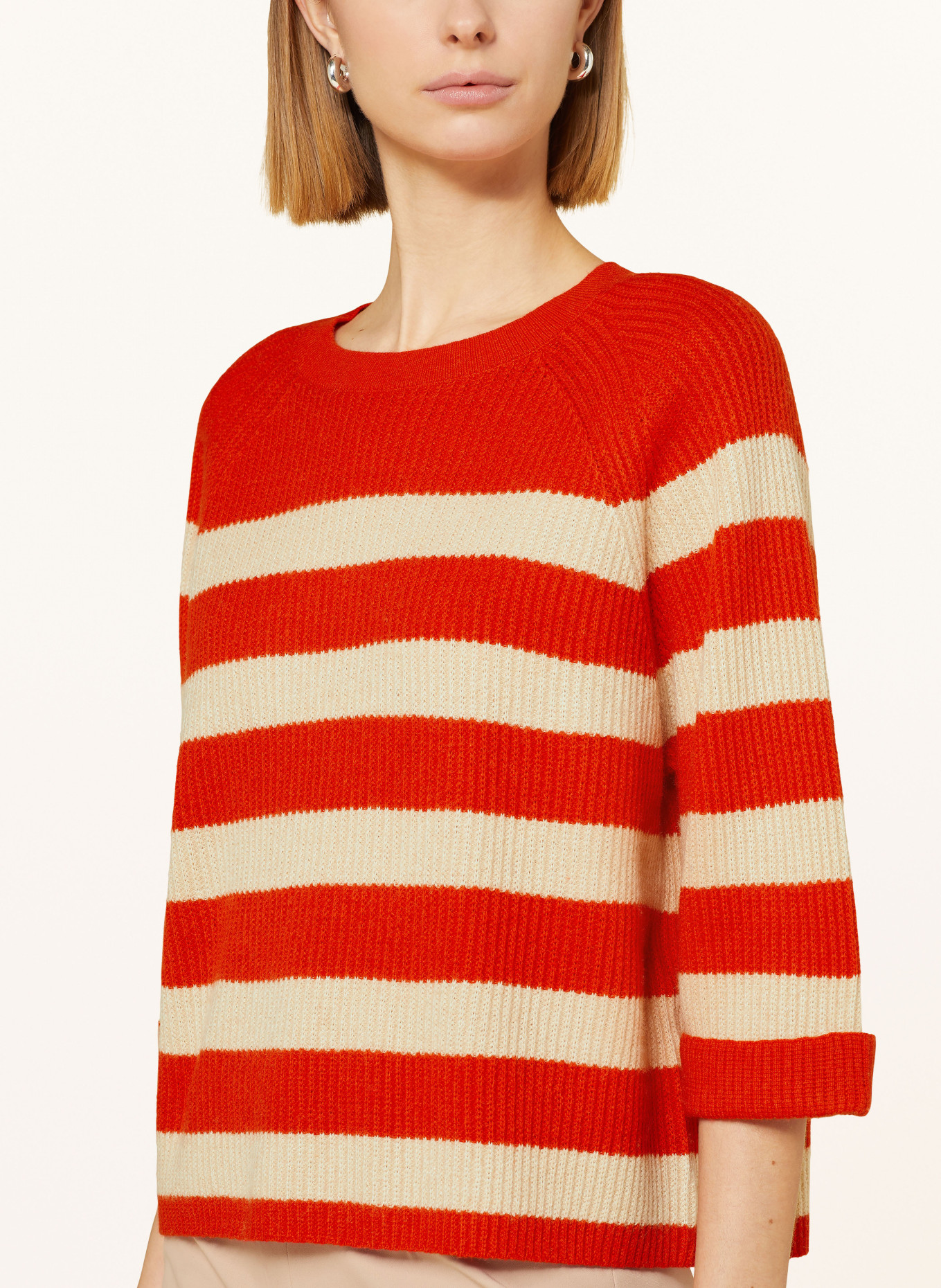 someday Sweater TIJOU, Color: RED/ LIGHT RED (Image 4)
