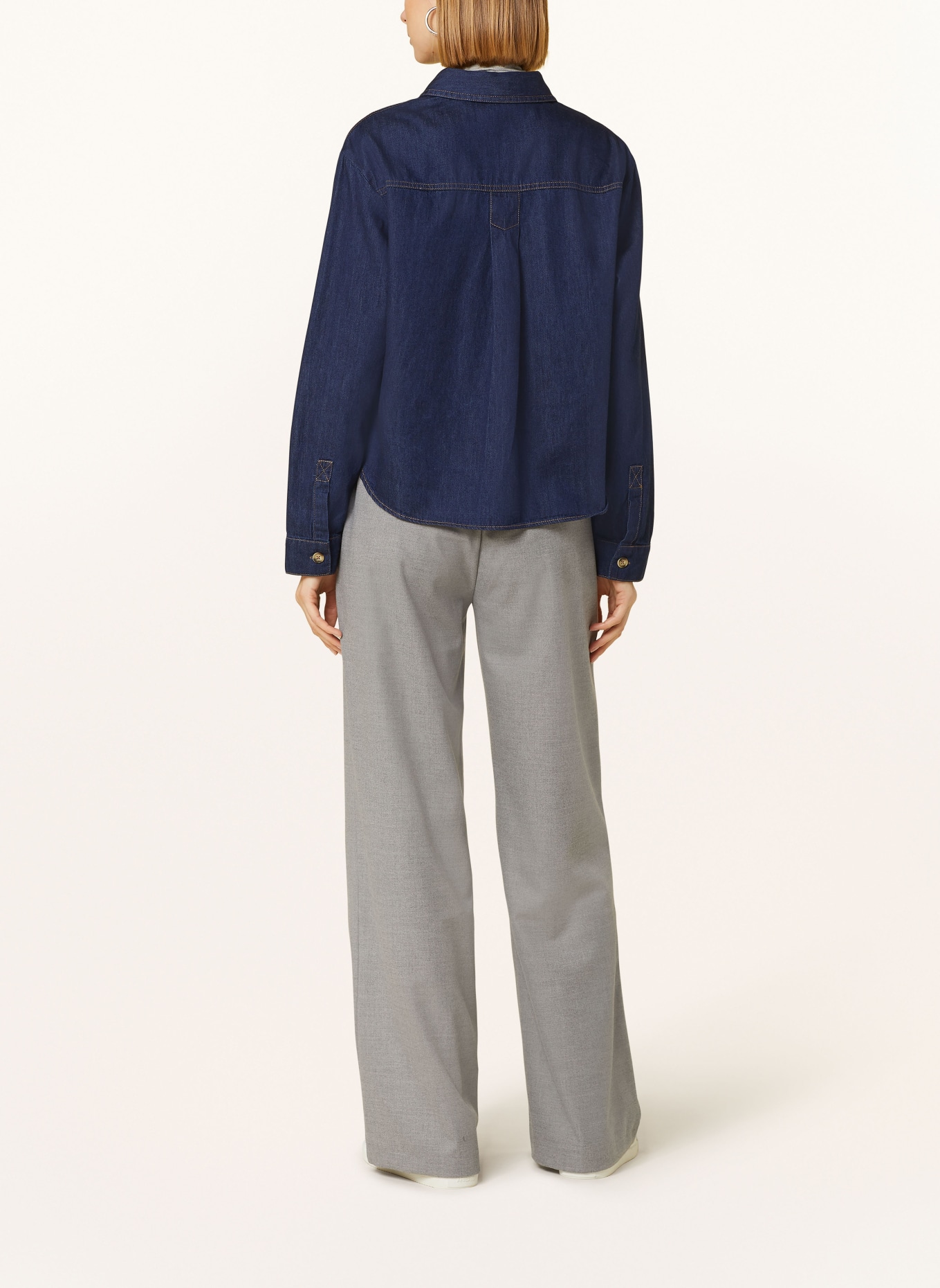 someday Bluzka jeansowa ZAPRI, Kolor: GRANATOWY (Obrazek 3)