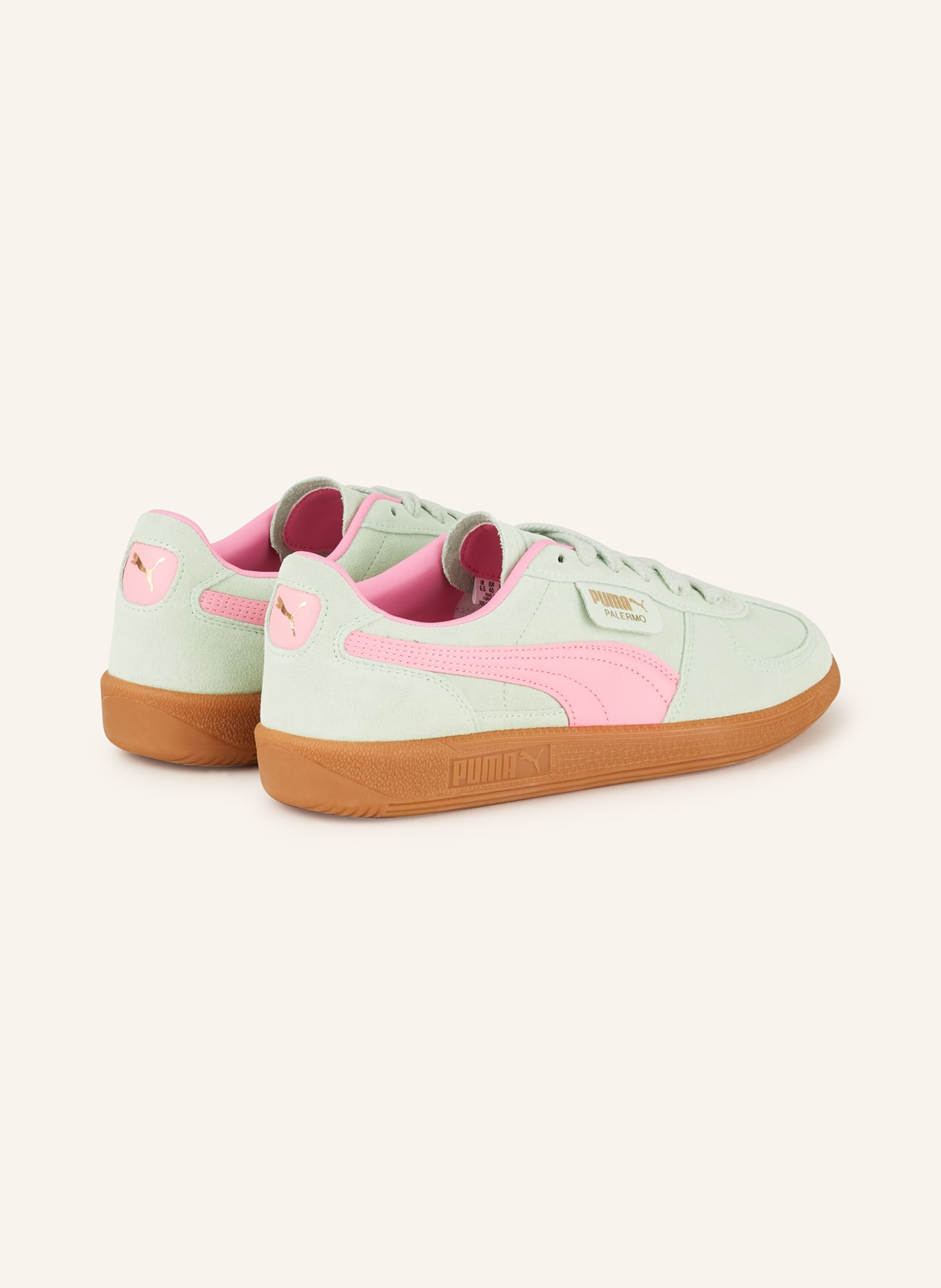 PUMA Sneakers PALERMO, Color: MINT/ PINK (Image 2)