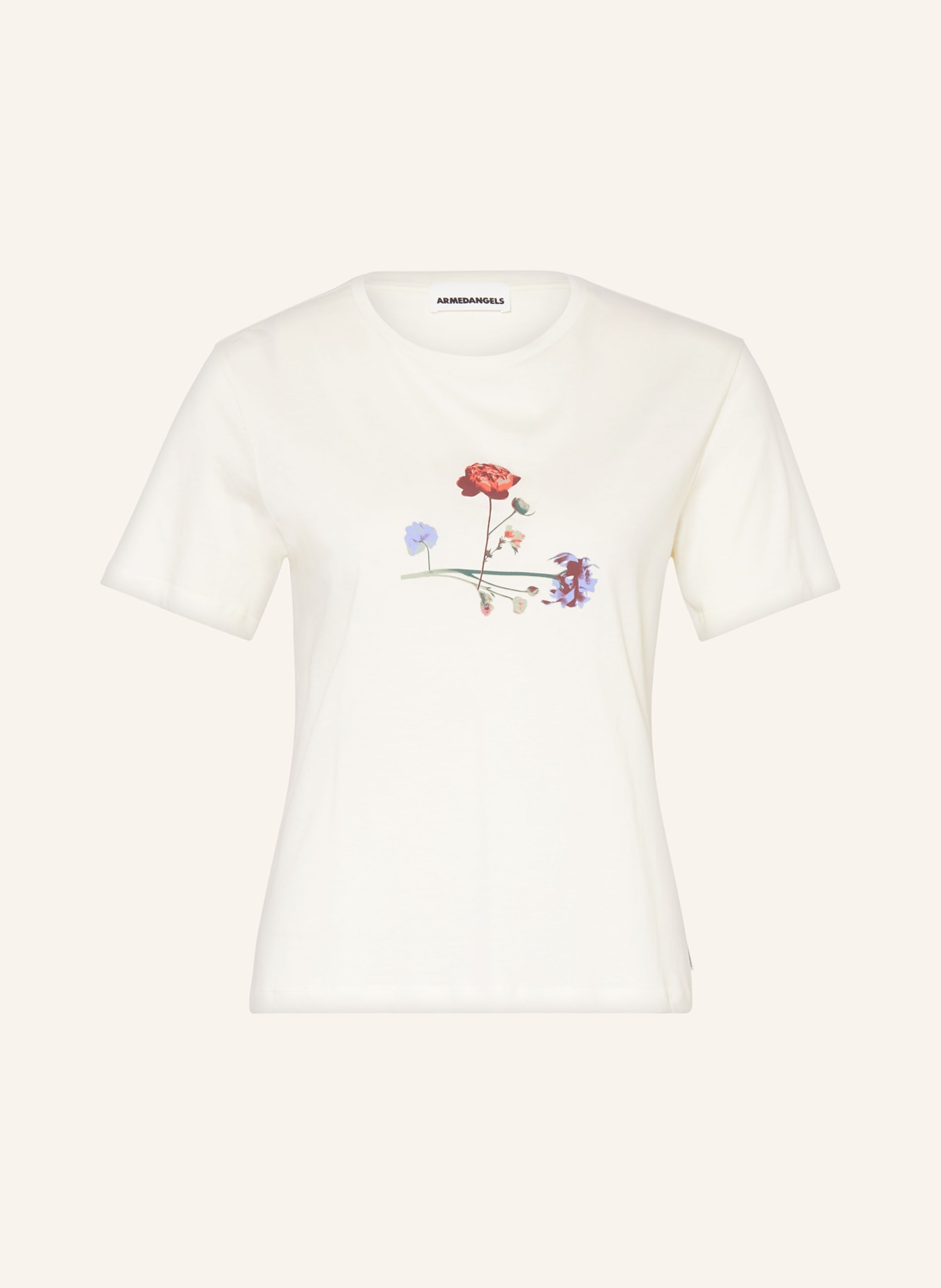 ARMEDANGELS T-shirt MAARLA LITAA, Color: WHITE (Image 1)