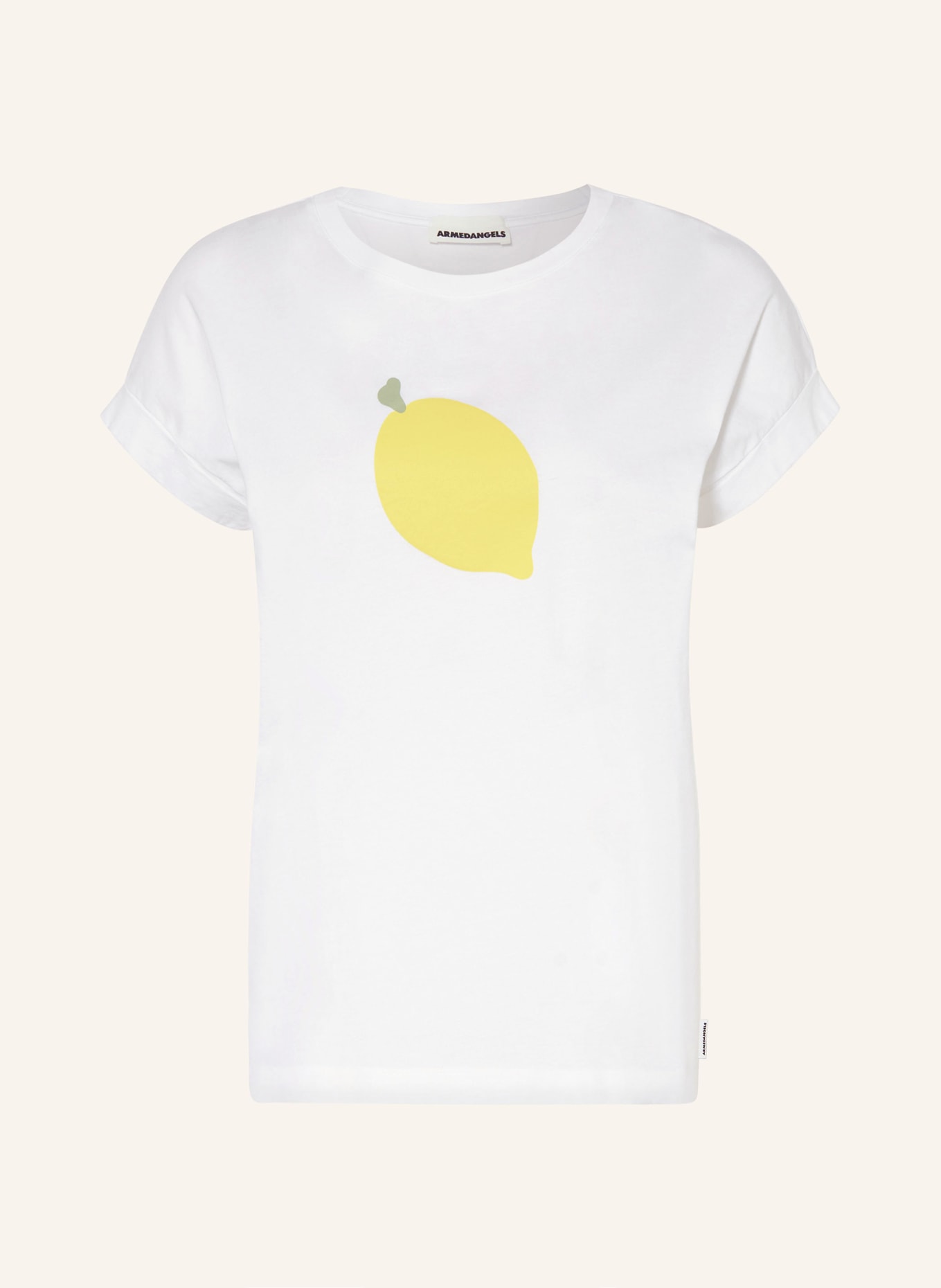ARMEDANGELS T-shirt IDAARA FRUITS, Color: WHITE (Image 1)