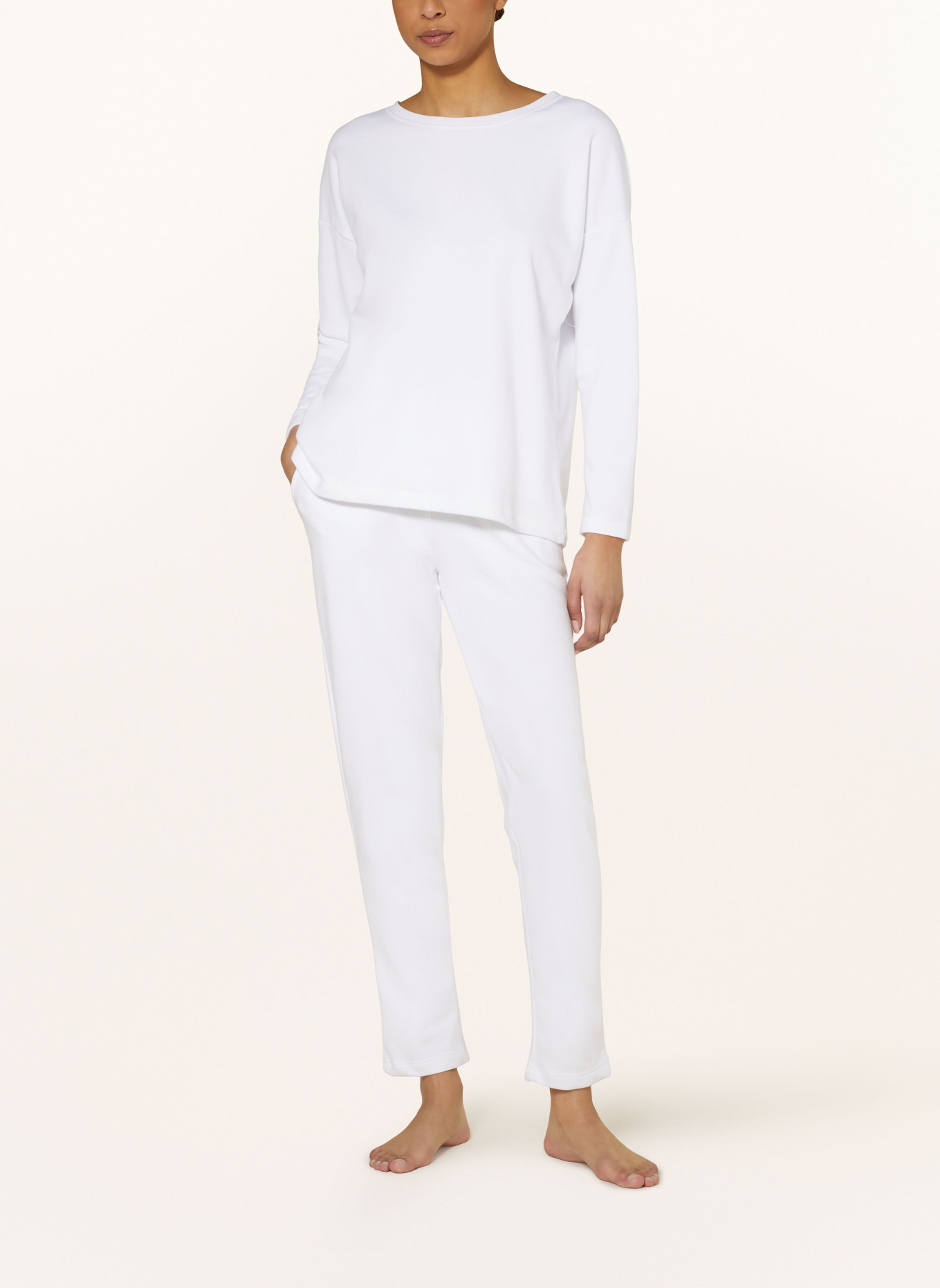 darling harbour Lounge pants, Color: WHITE (Image 2)
