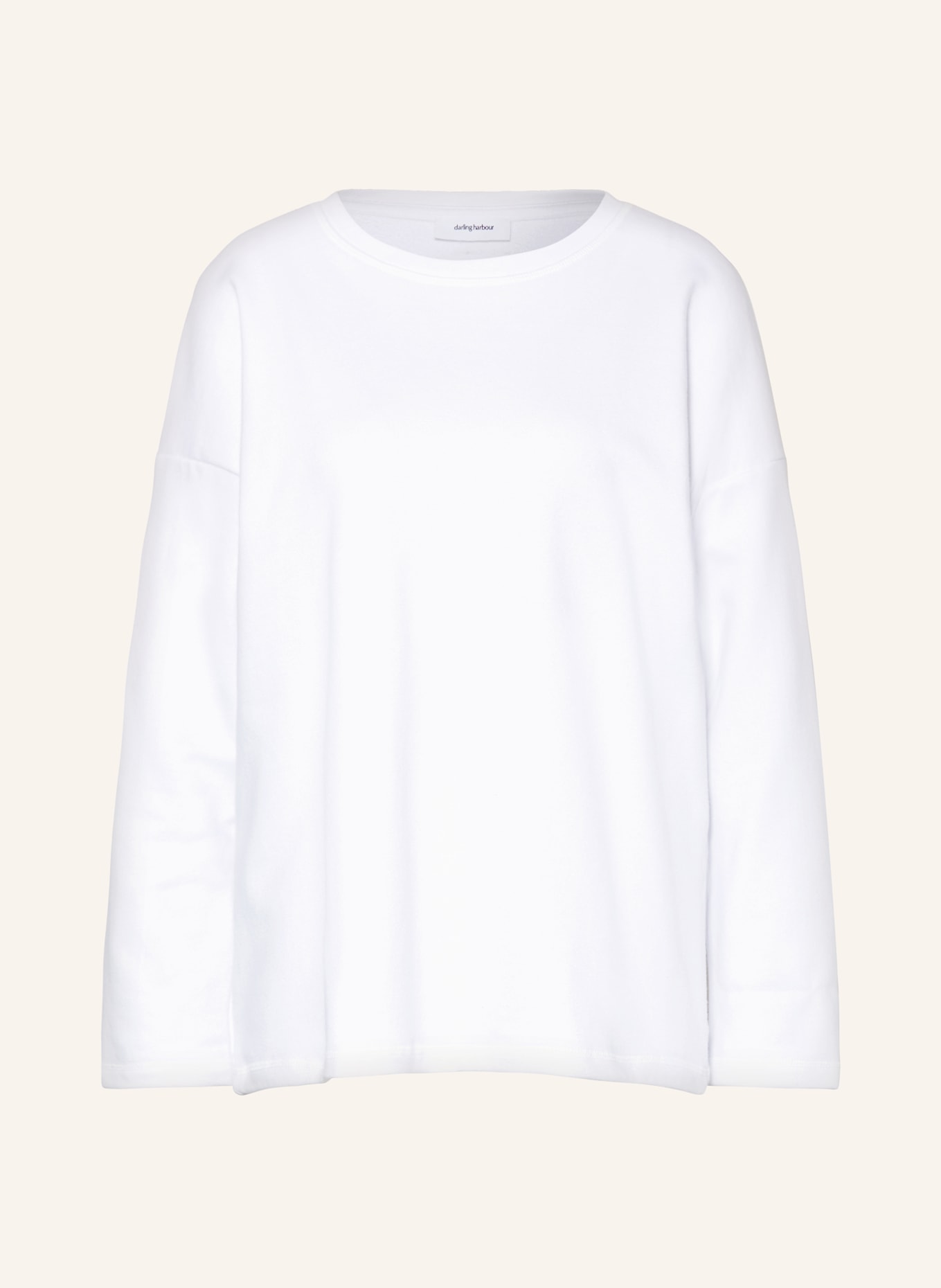 darling harbour Lounge shirt, Color: WHITE (Image 1)