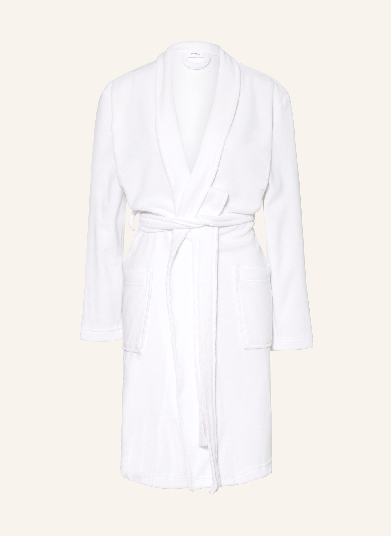 darling harbour Women’s bathrobe, Color: WHITE (Image 1)