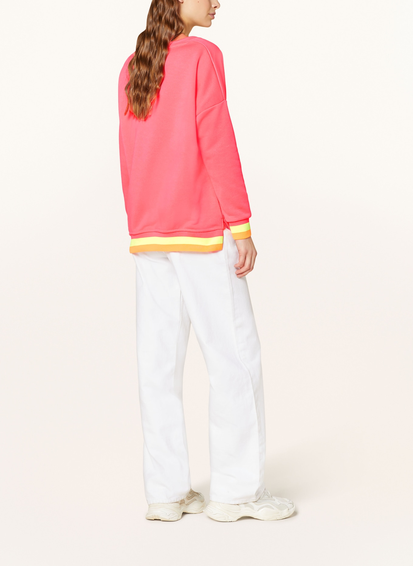 miss goodlife Sweatshirt, Color: NEON PINK/ NEON YELLOW/ NEON ORANGE (Image 3)