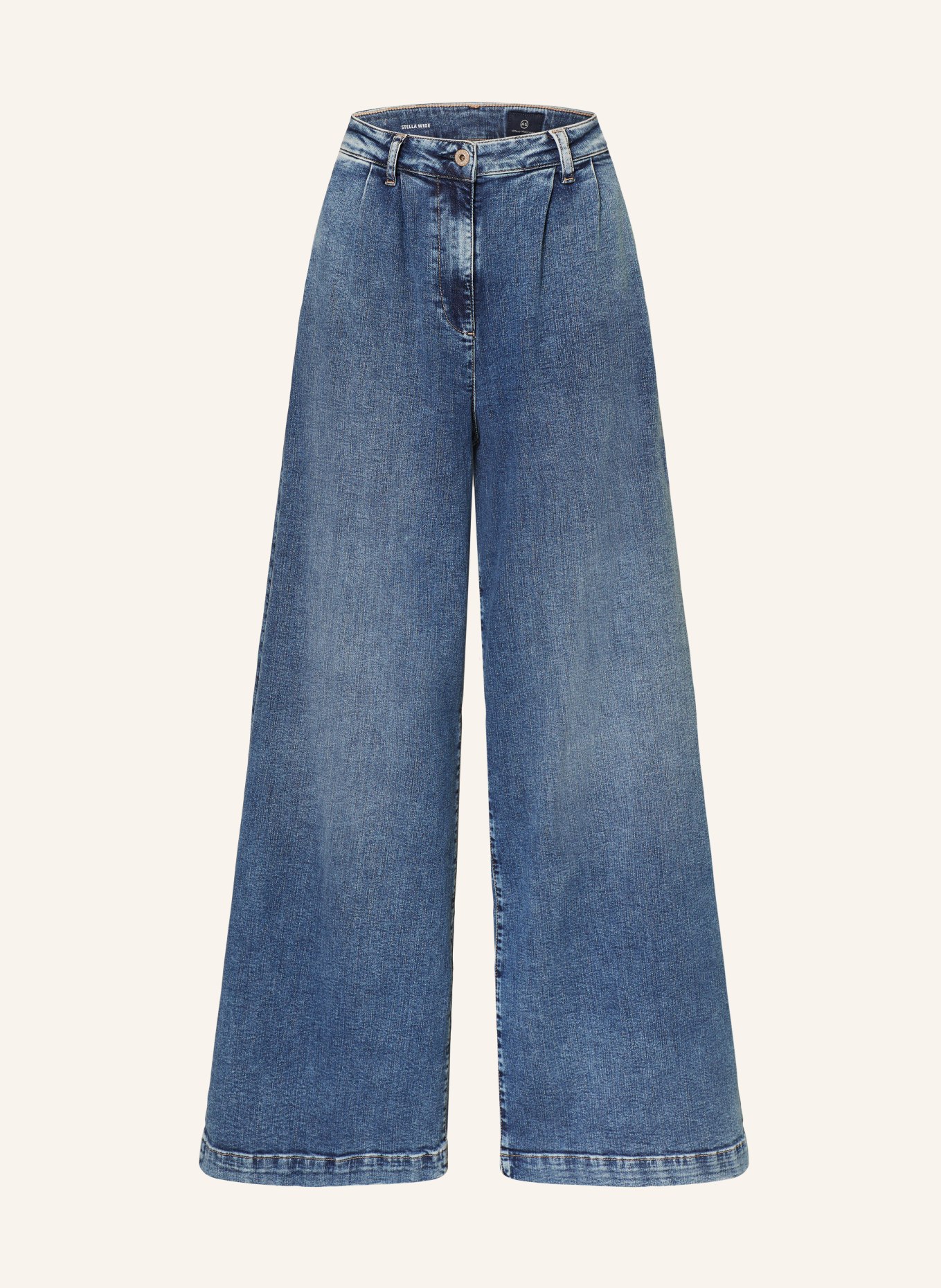 AG Jeans Straight Jeans, Farbe: BLGR MID BLUE (Bild 1)